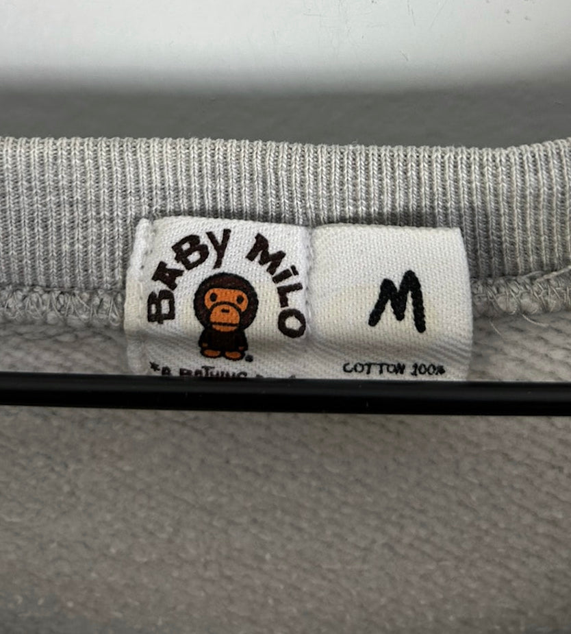 OG Bape Milo Print Sweatshirt Size: M