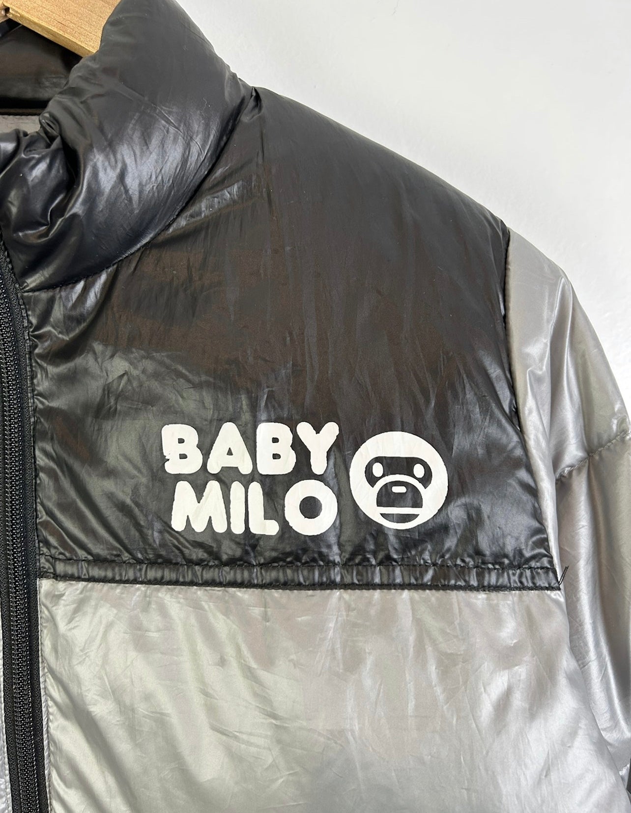 Bape Baby Milo Light Puffer Jacket Size: M