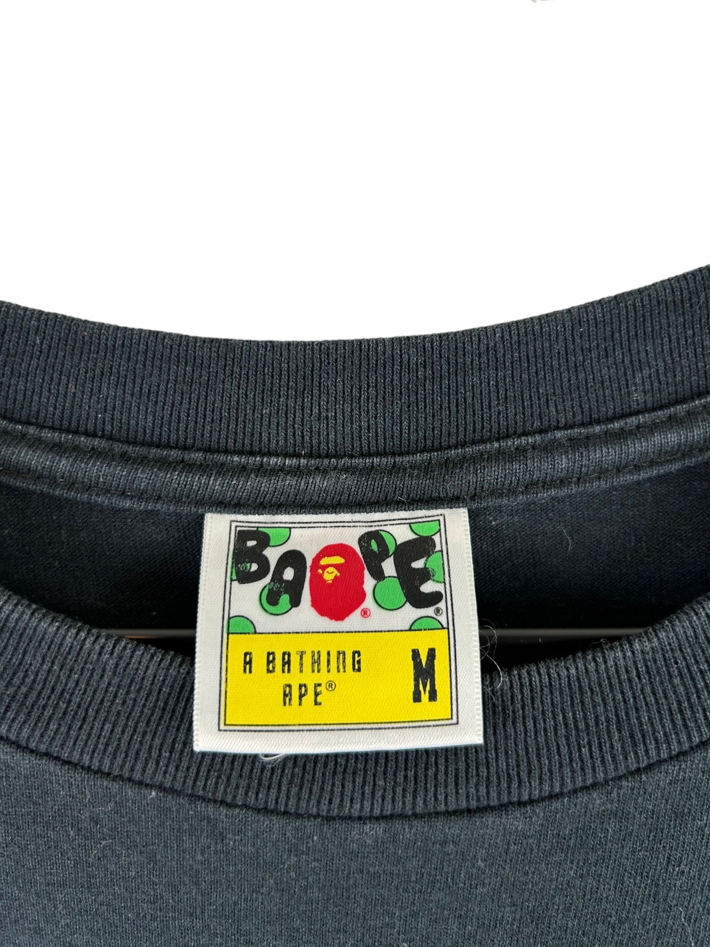 Bape Camo Collage Logo Print T-Shirt Size: M