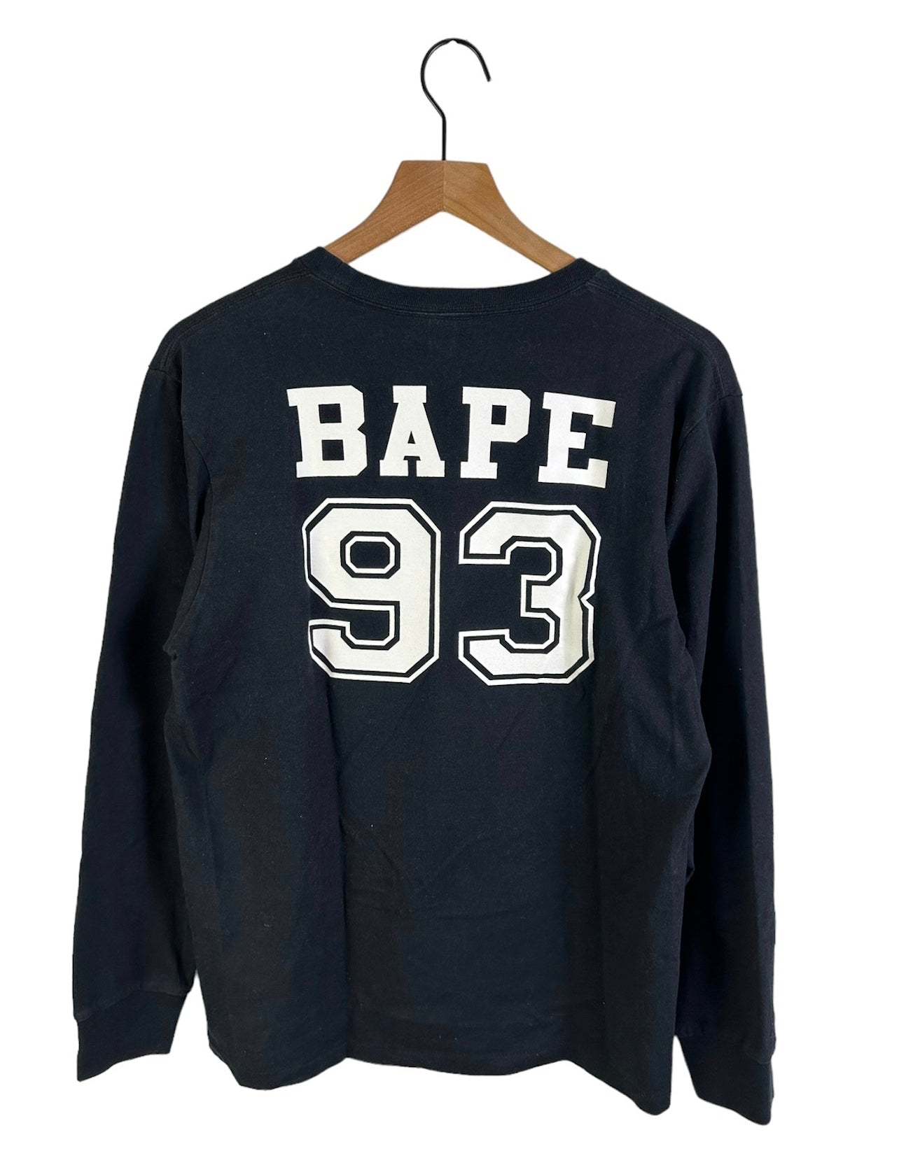 Bape Big Head National Flag Logo L/S T-Shirt