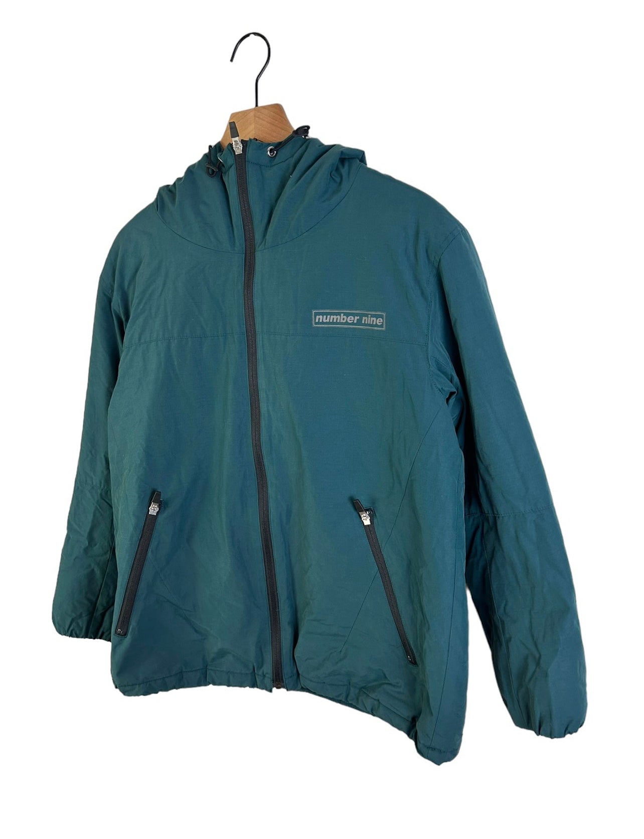 Number Nine Logo Puffer Jacket