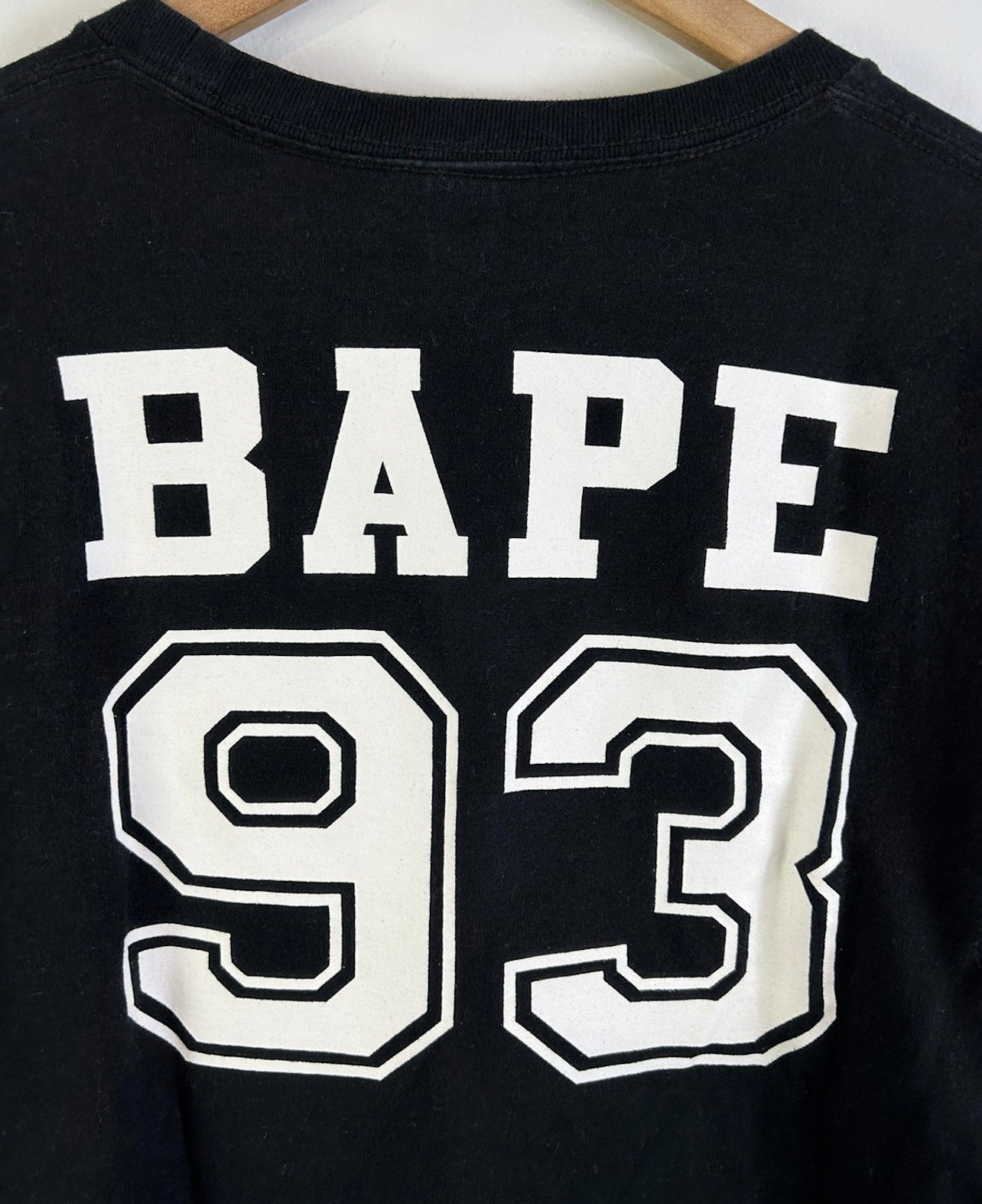 Bape Big Head National Flag Logo L/S T-Shirt