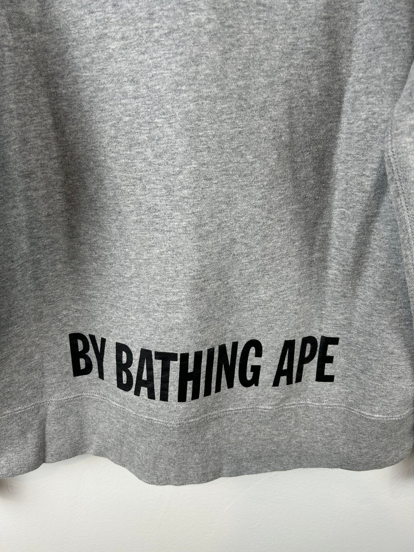 Bape Face Logo Print Sweatshirts Size: L