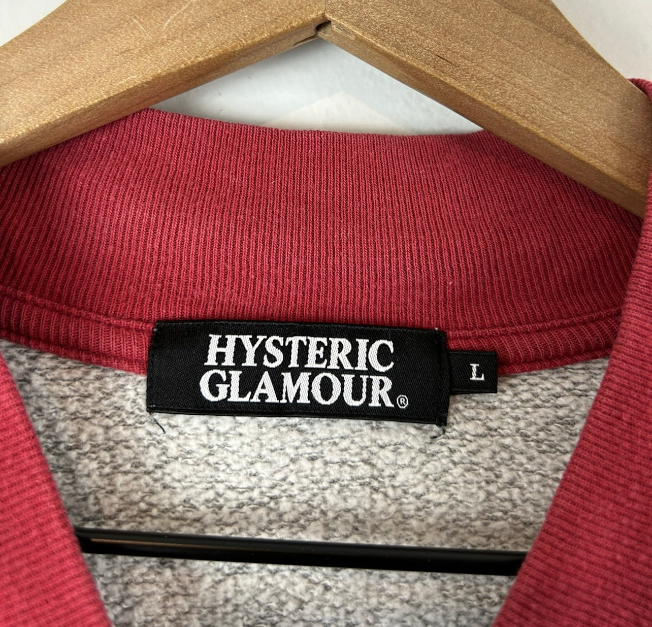 Hysteric Glamour Back Print Zip Blouson Size: L