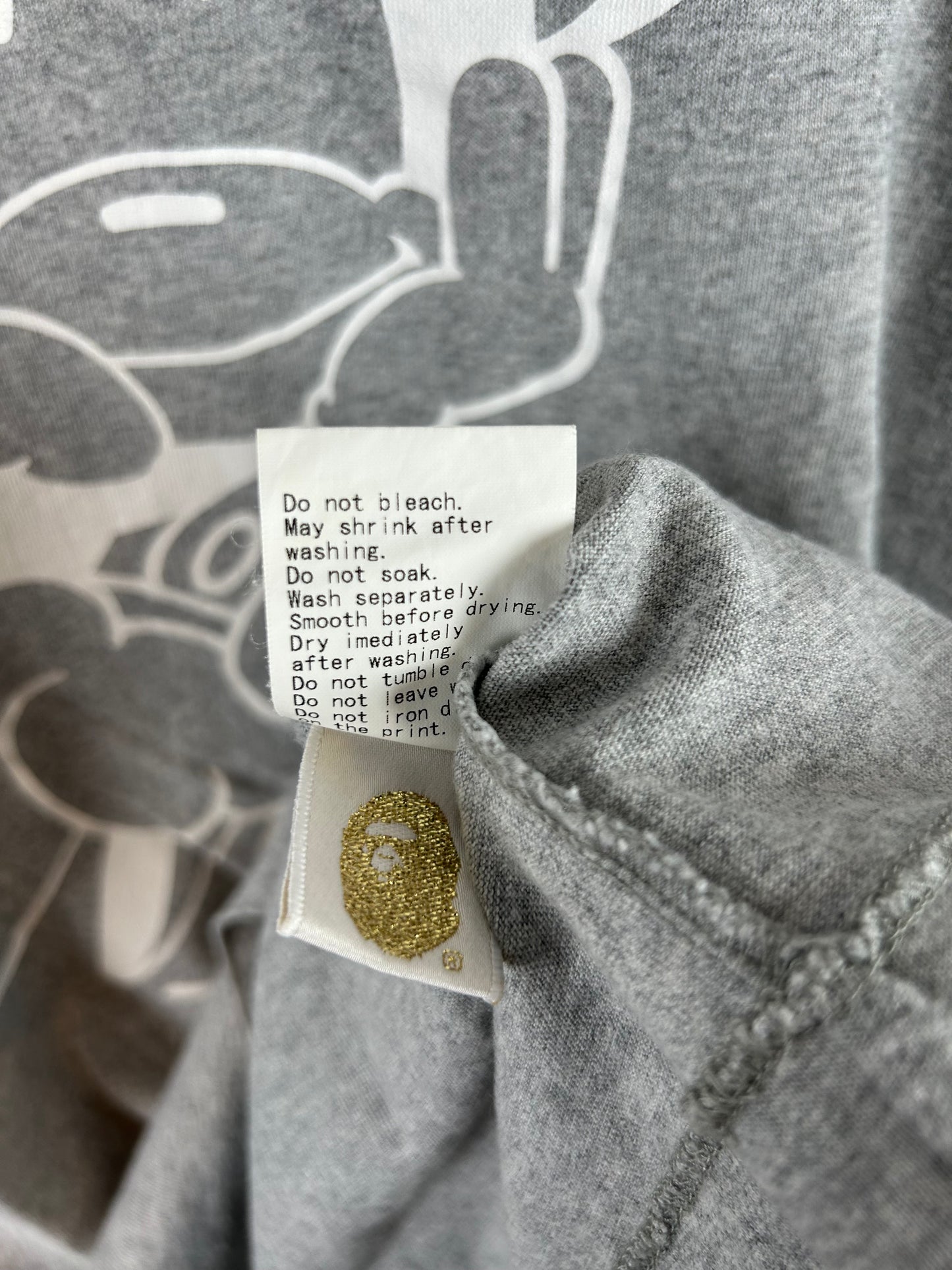 2007 Bape Milo Print T-Shirt Size: L