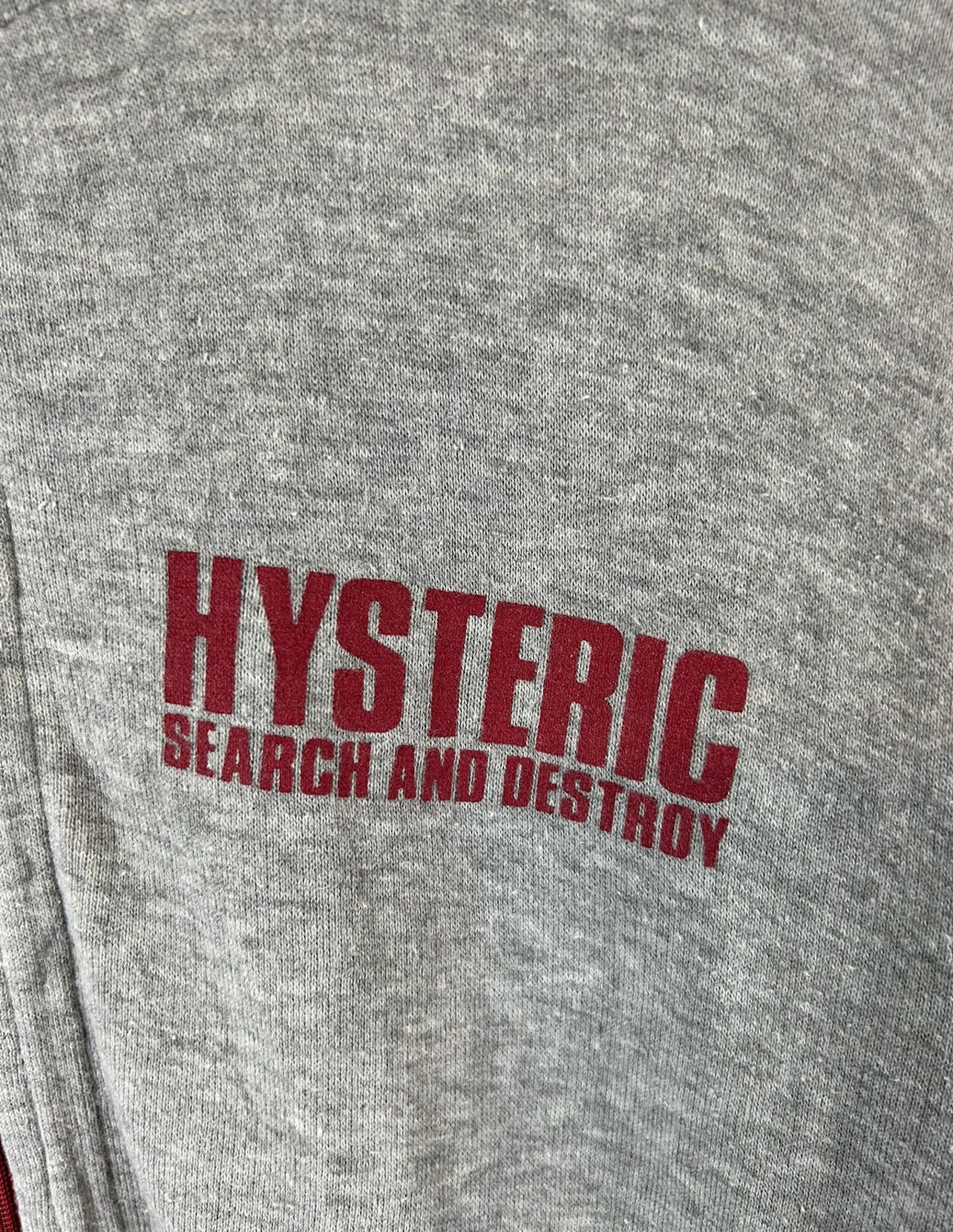 Hysteric Glamour Back Print Zip Blouson Size: L