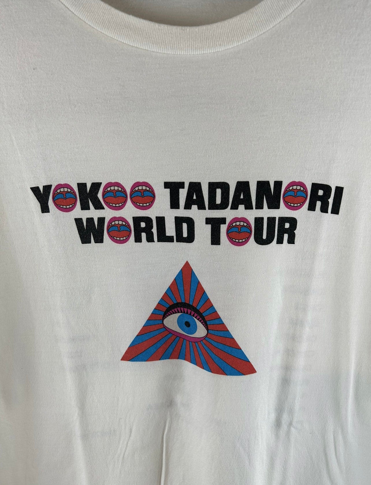 Hysteric Glamour Tadanori Yokoo World Tour Print T-Shirt Size: L