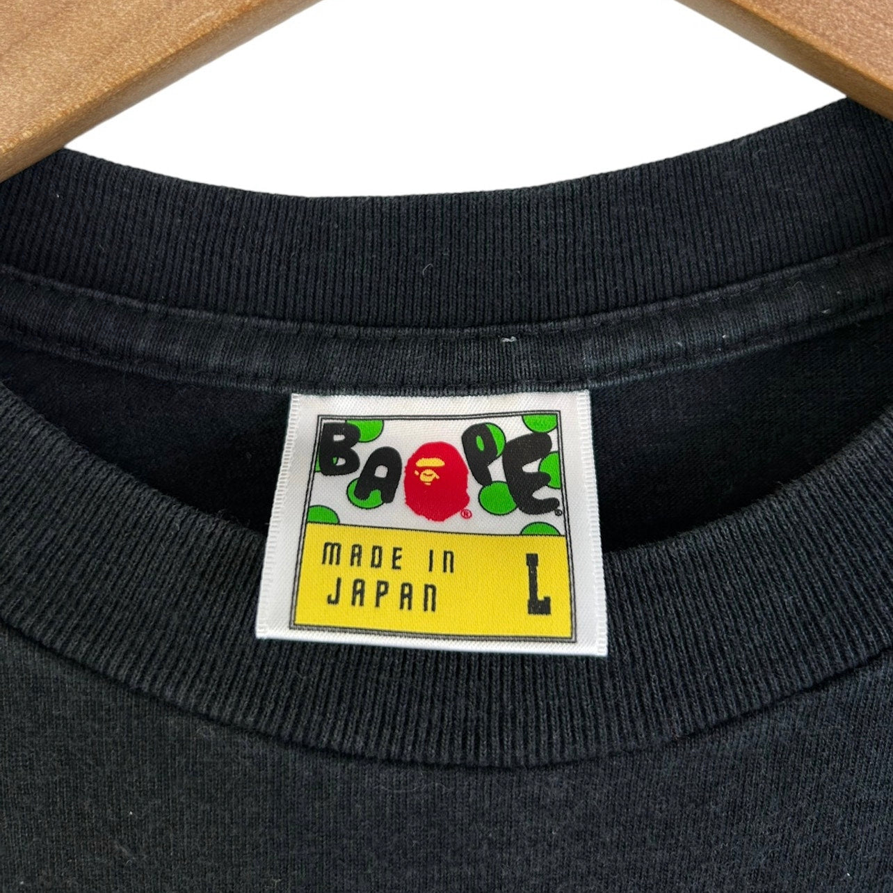 2010 Bape Milo Union Jack Logo Print T-Shirt