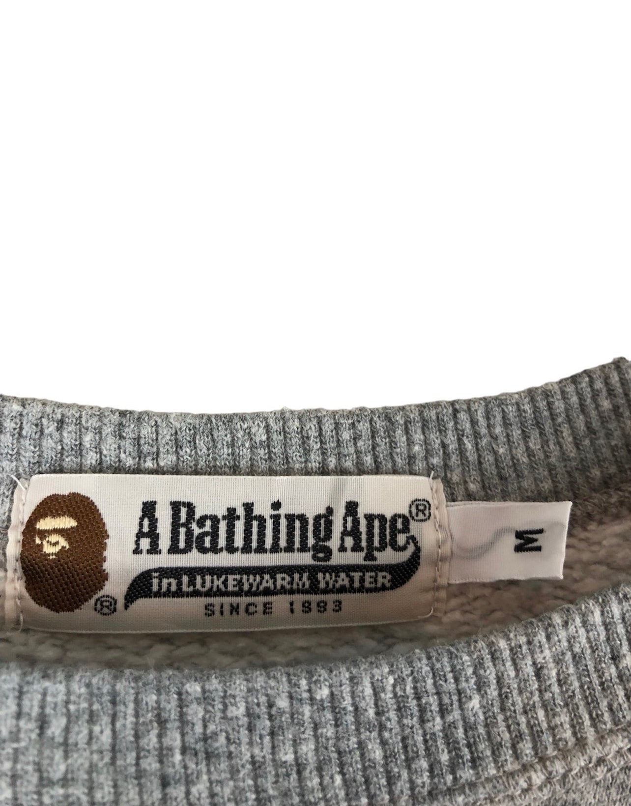 OG Bape Busy Works Logo Sweatshirt Size: M