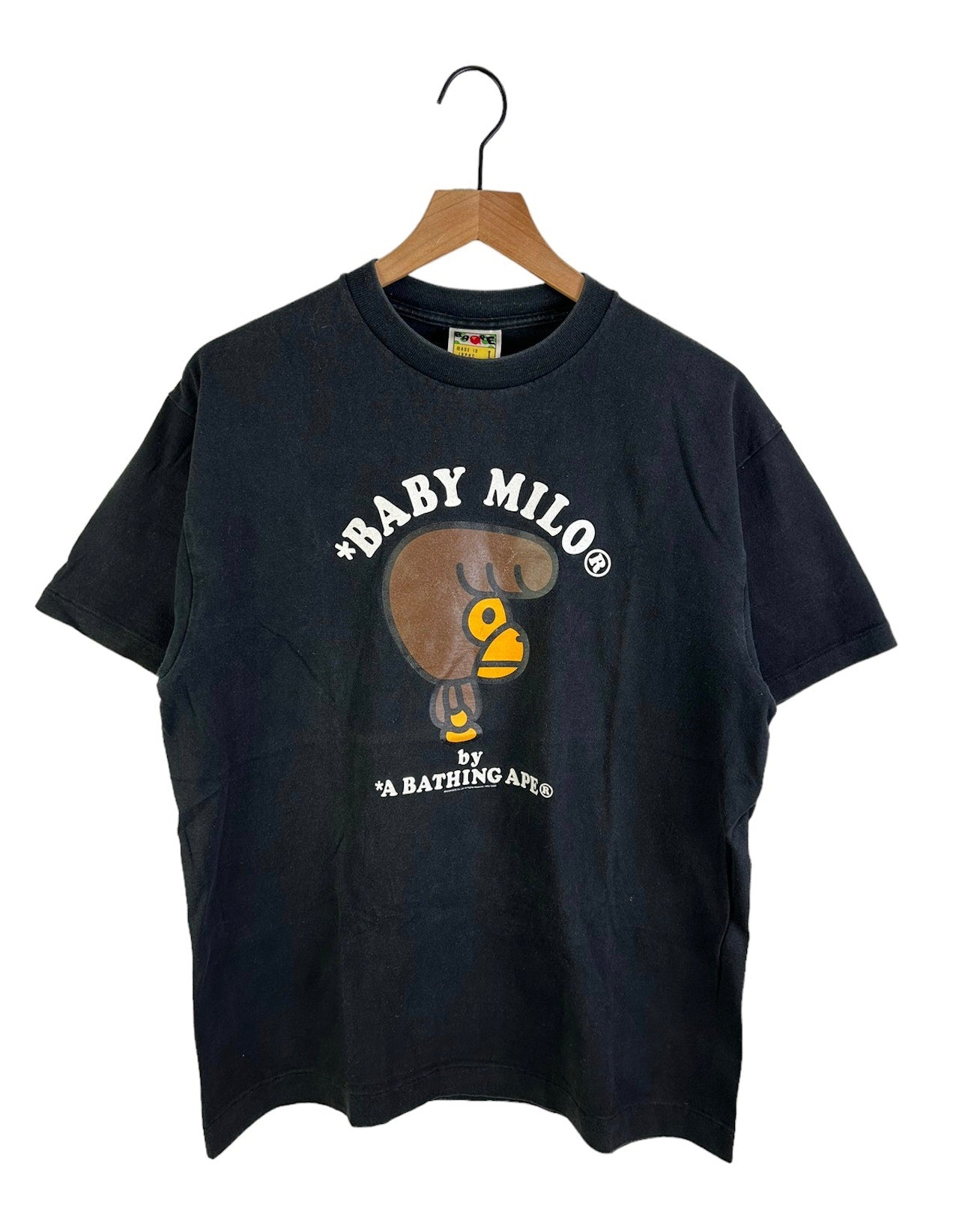 2008 Bape Milo Pompadour Print T-Shirt Size: L