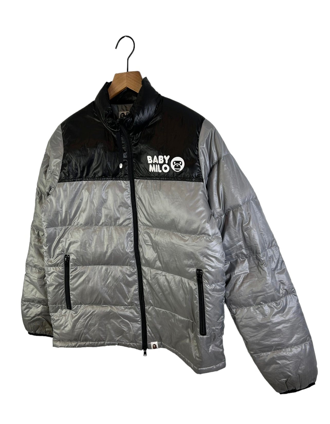 Bape Baby Milo Light Puffer Jacket Size: M