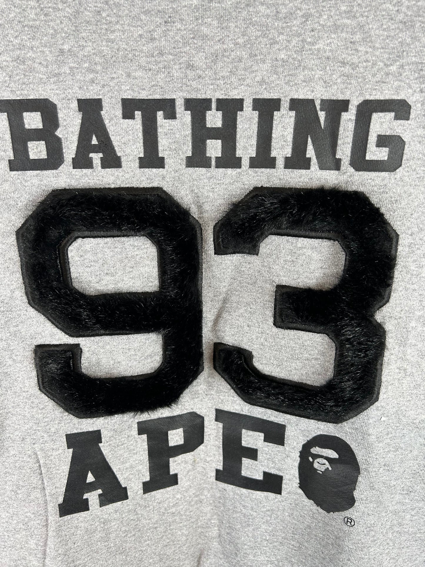Bape Fur Logo Sweatshirt Size: L