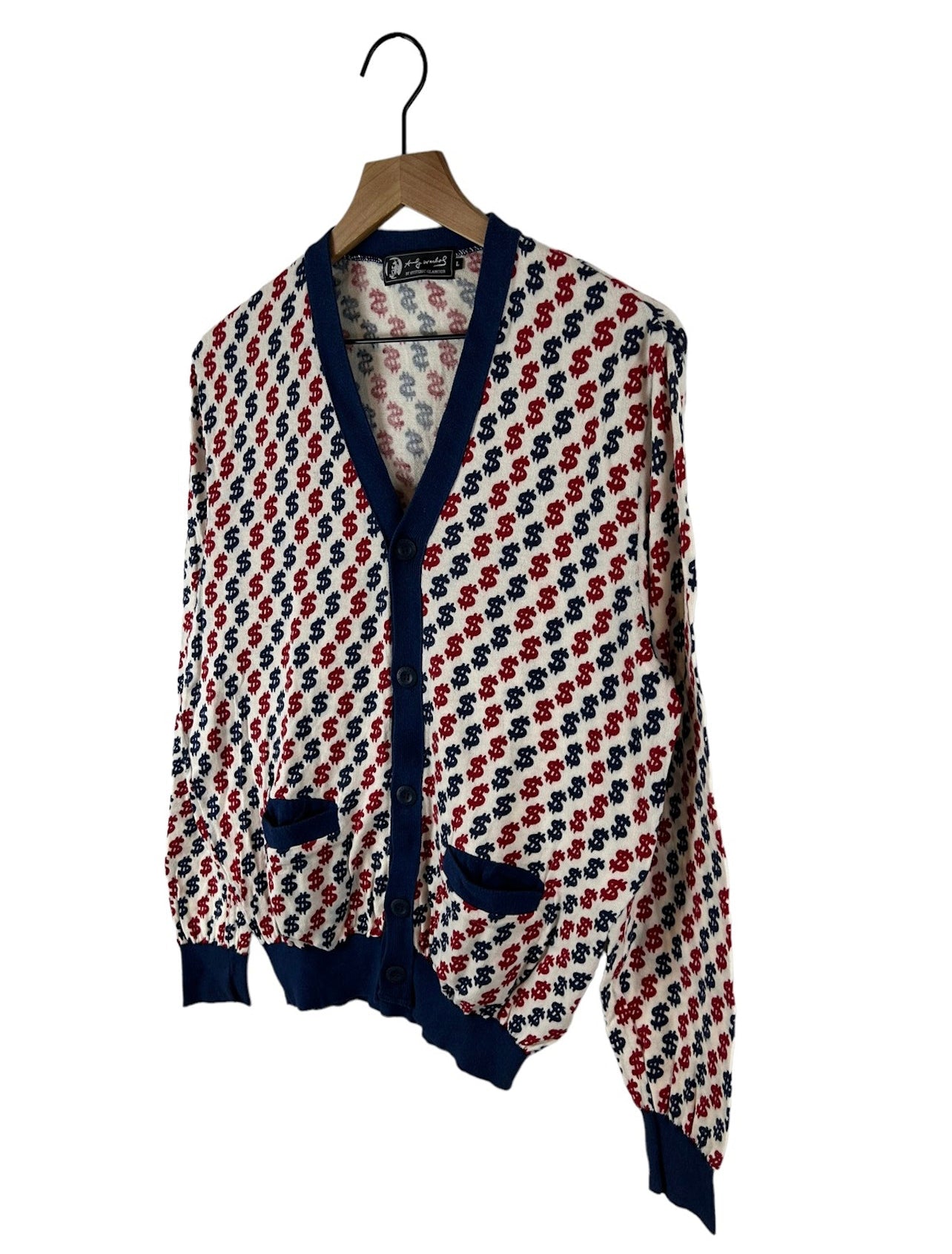 Hysteric Glamour $ Logo Cardigan Size: L