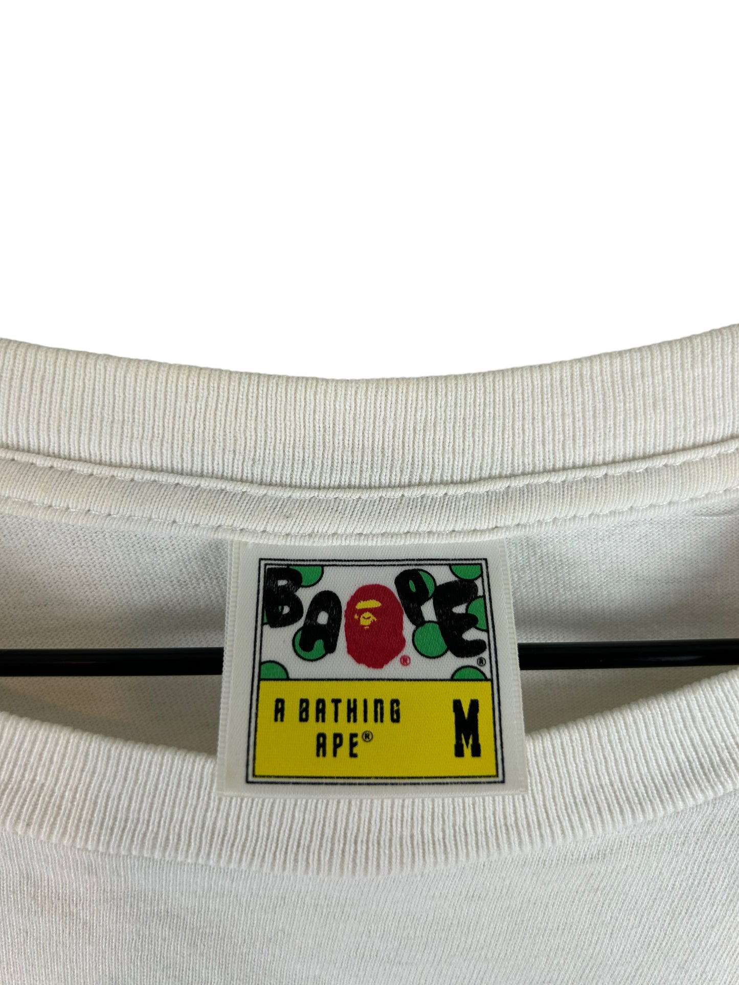 Bape Pirates Head Logo Print T-Shirt Size: M