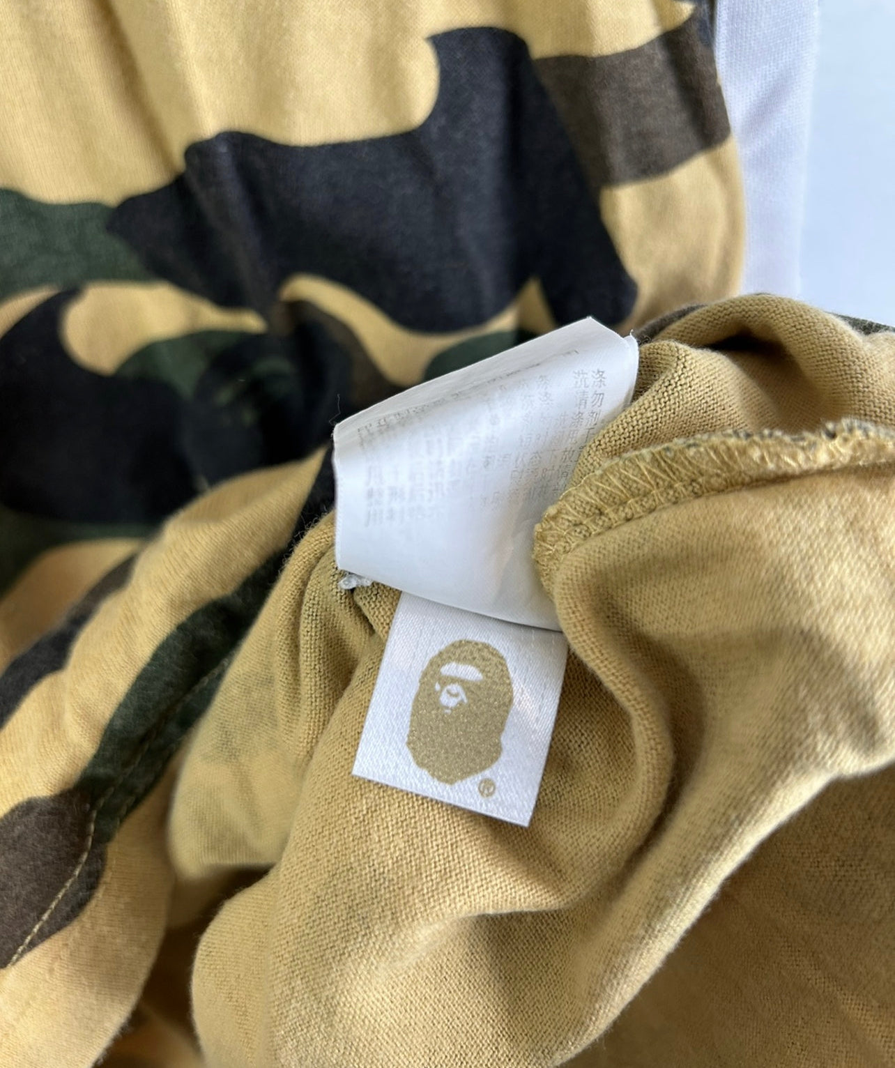 Bape 1st Camo L/S T-Shirt Size: X-Large