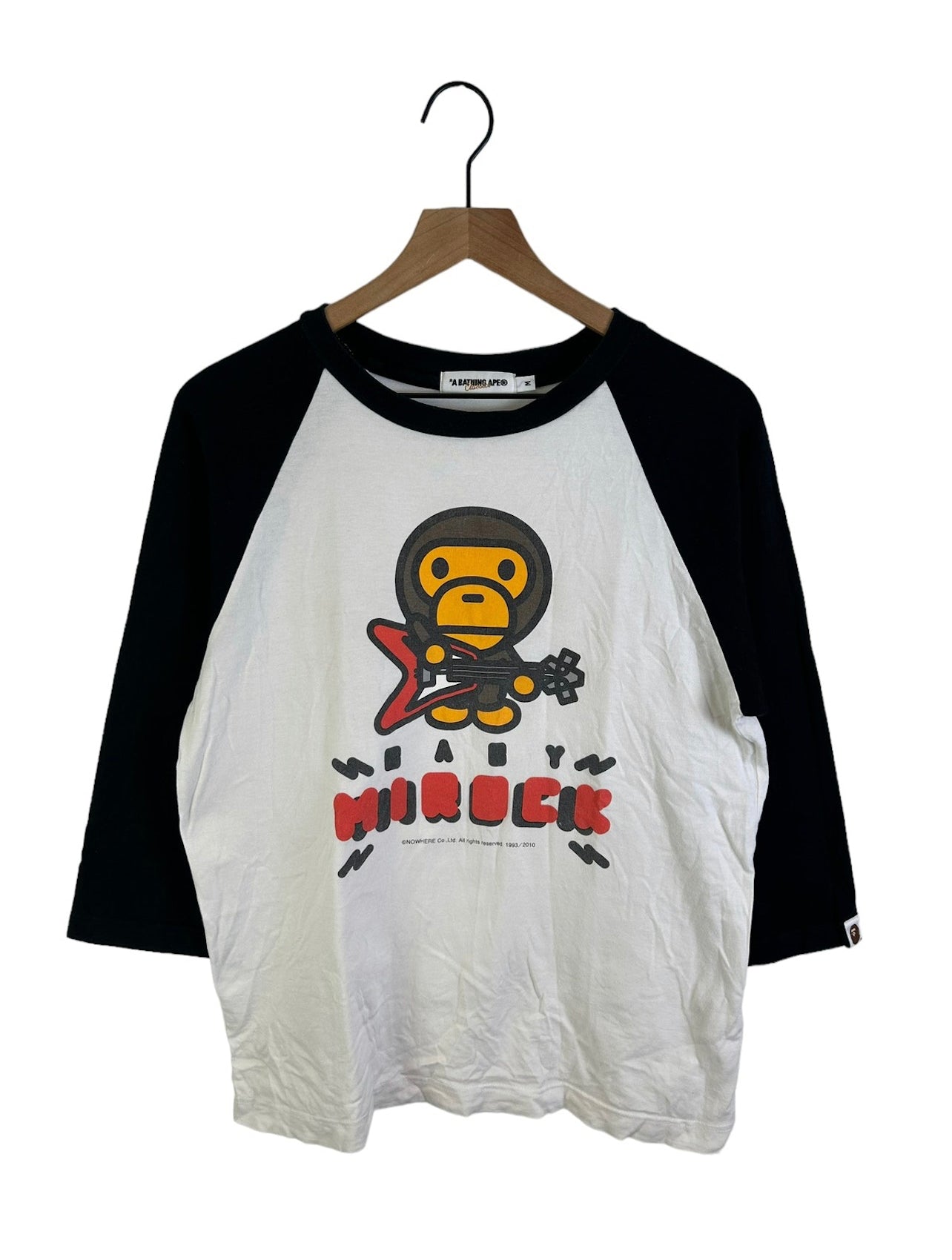2010 Bape Mirock Print T-Shirts Size: M