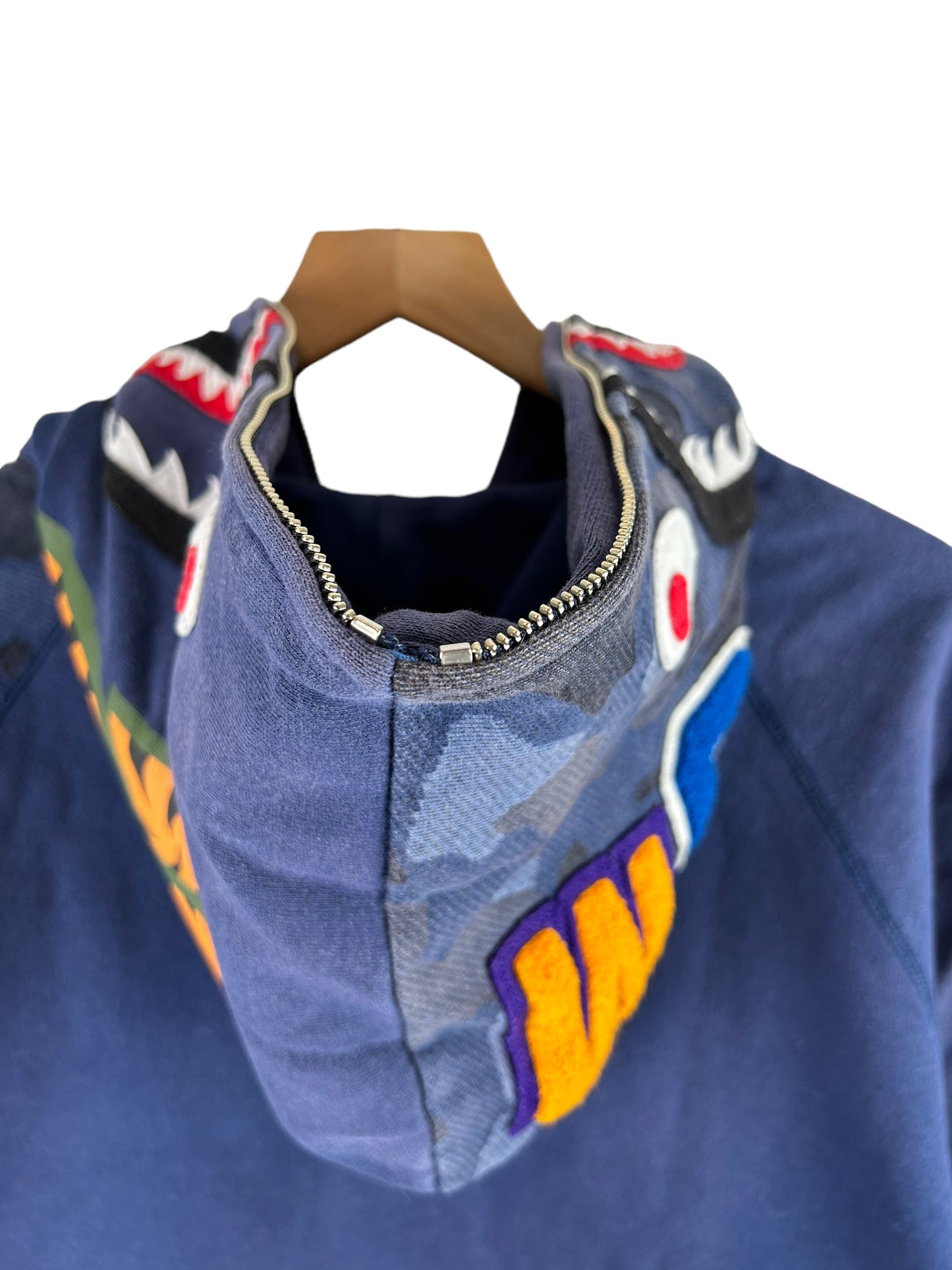 OG Bape Camo Shark Hoodie