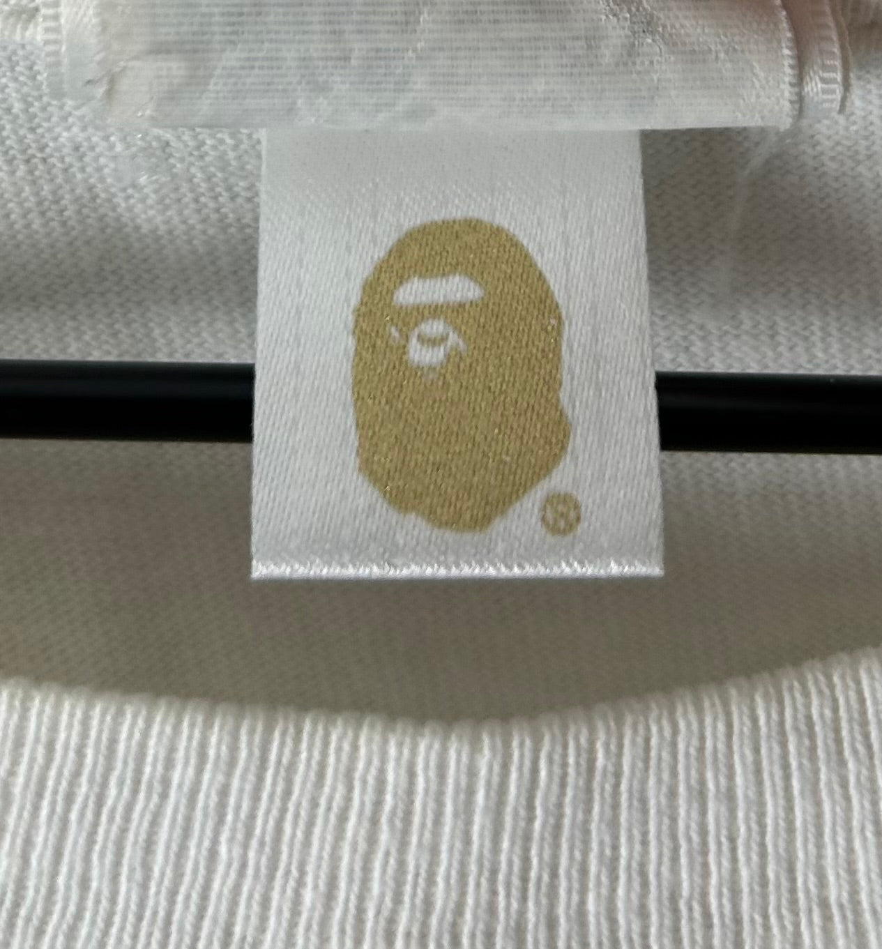 Bape Pirates Head Logo Print T-Shirt Size: M