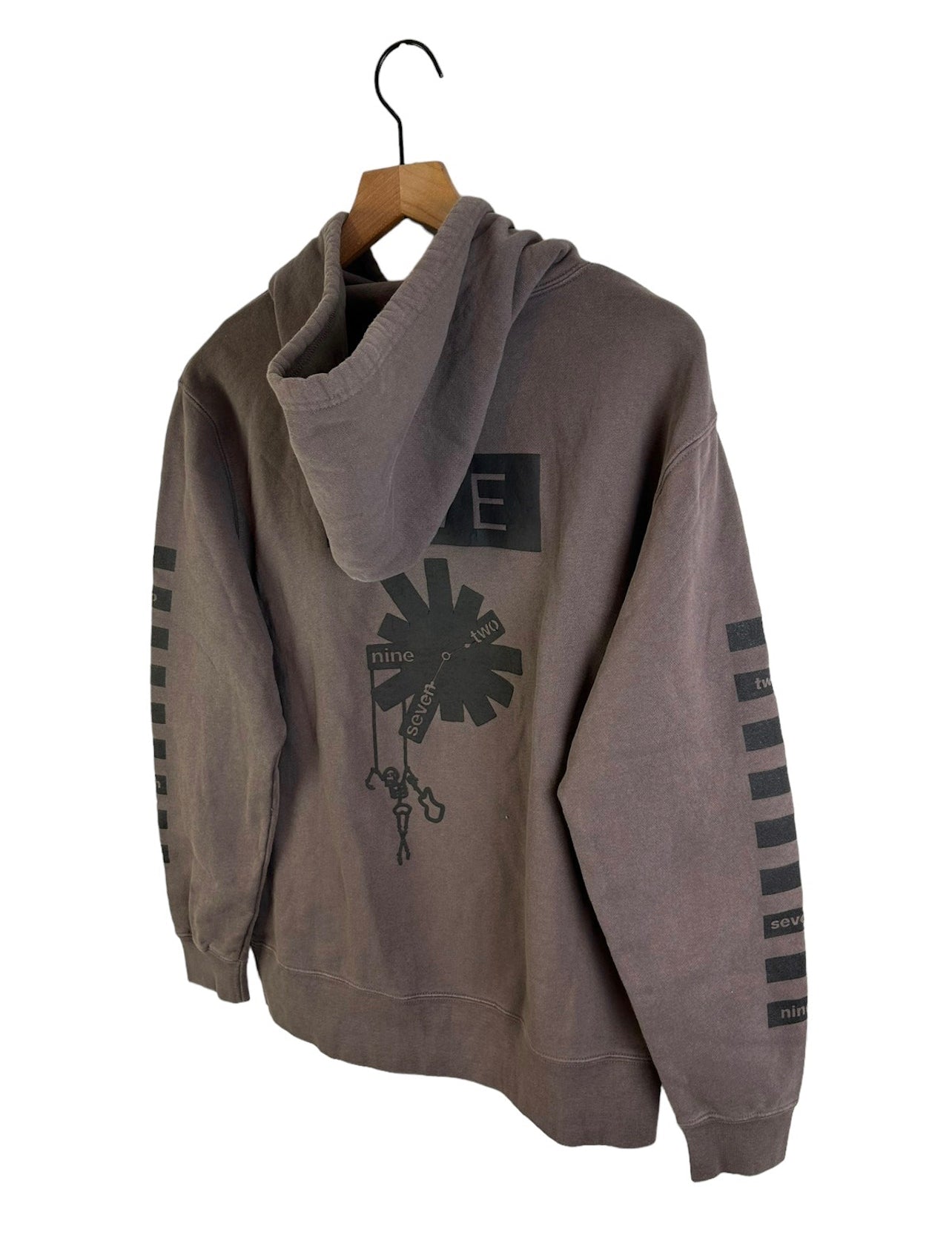 Number Nine Live Back Print Hoodie Size: 3