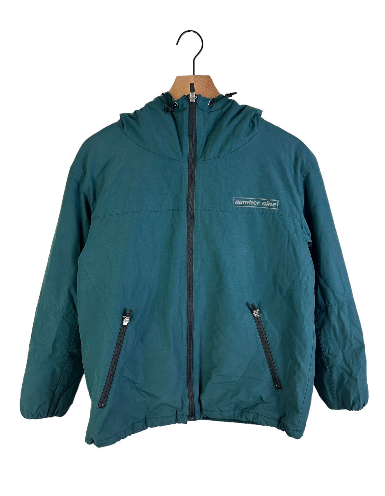 Number Nine Logo Puffer Jacket