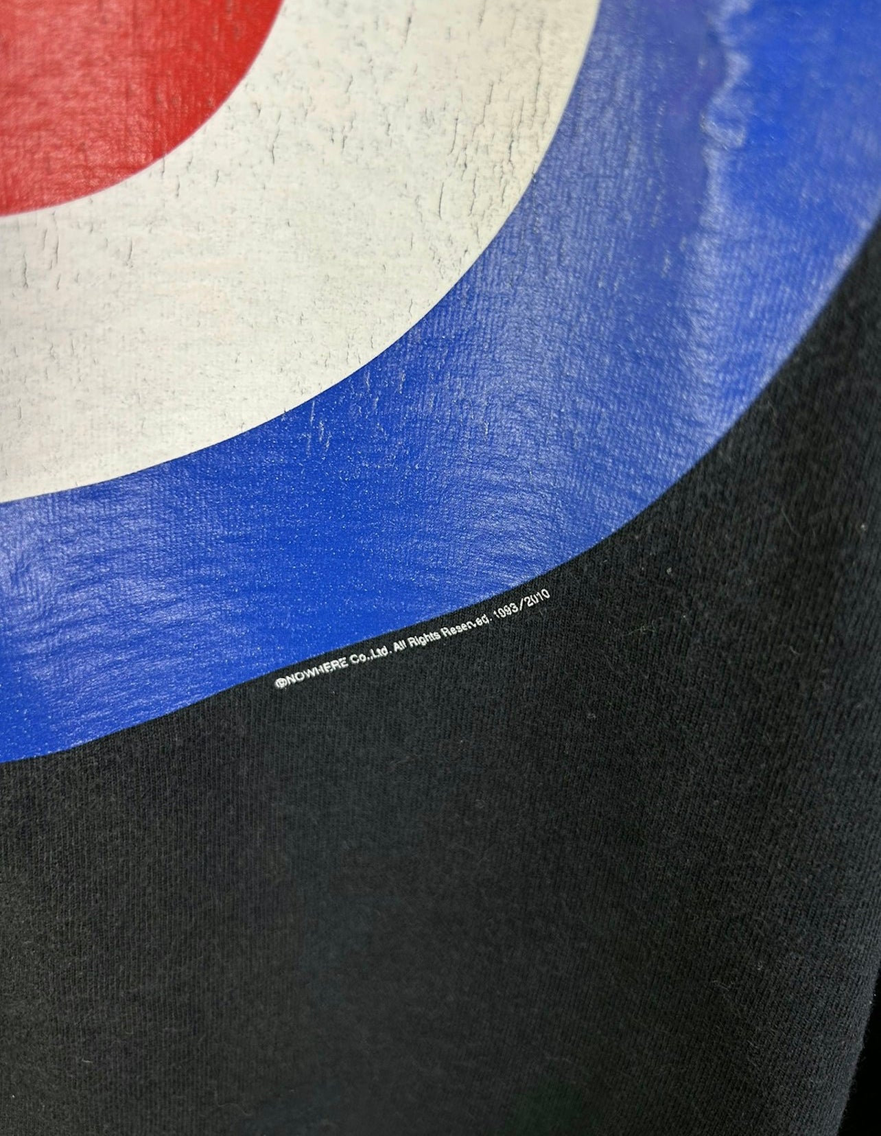 2010 Bape Milo Union Jack Logo Print T-Shirt