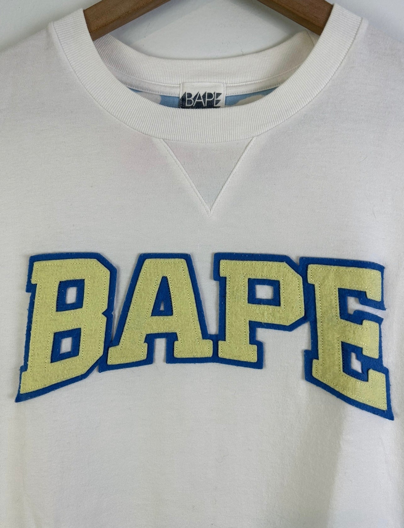 OG Bape Logo Print T-Shirts