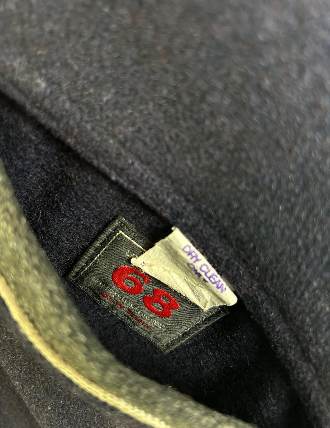 68 & Brothers Reversible Wool/Satin Stadium Jacket Size: M