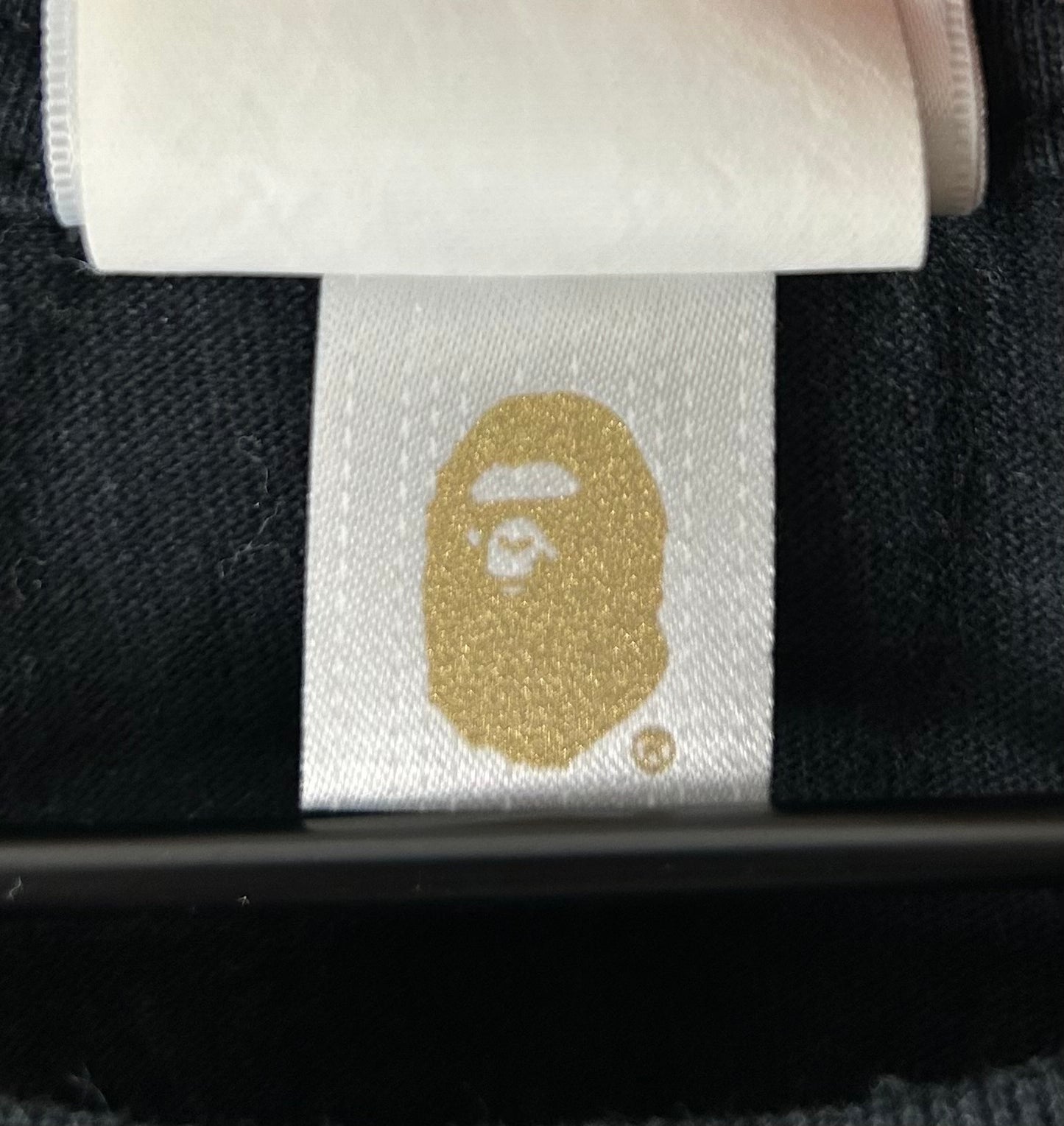 Bape 1st Camo Head Logo Print T-Shirt Size: L