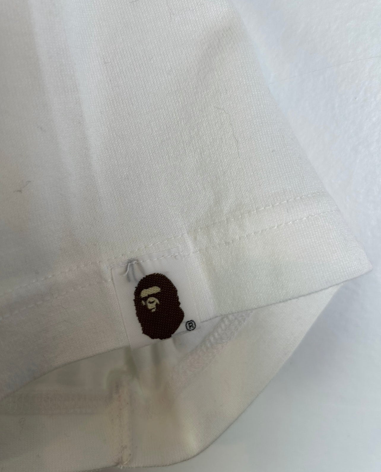 OG Bape Logo Print T-Shirts