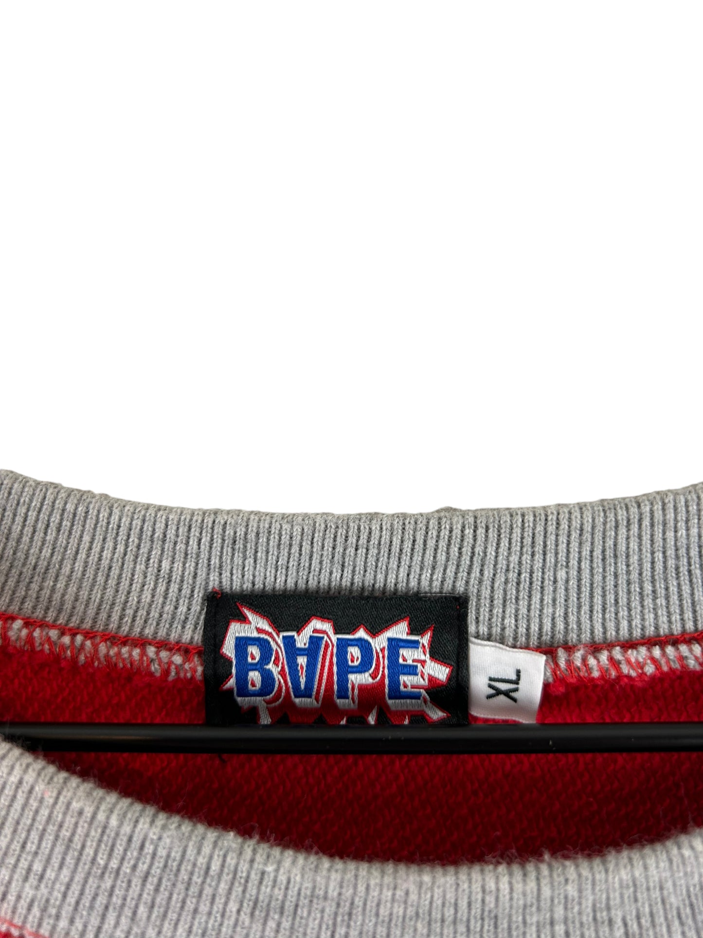 Bape Logo Print Sweatshirt Size: XL