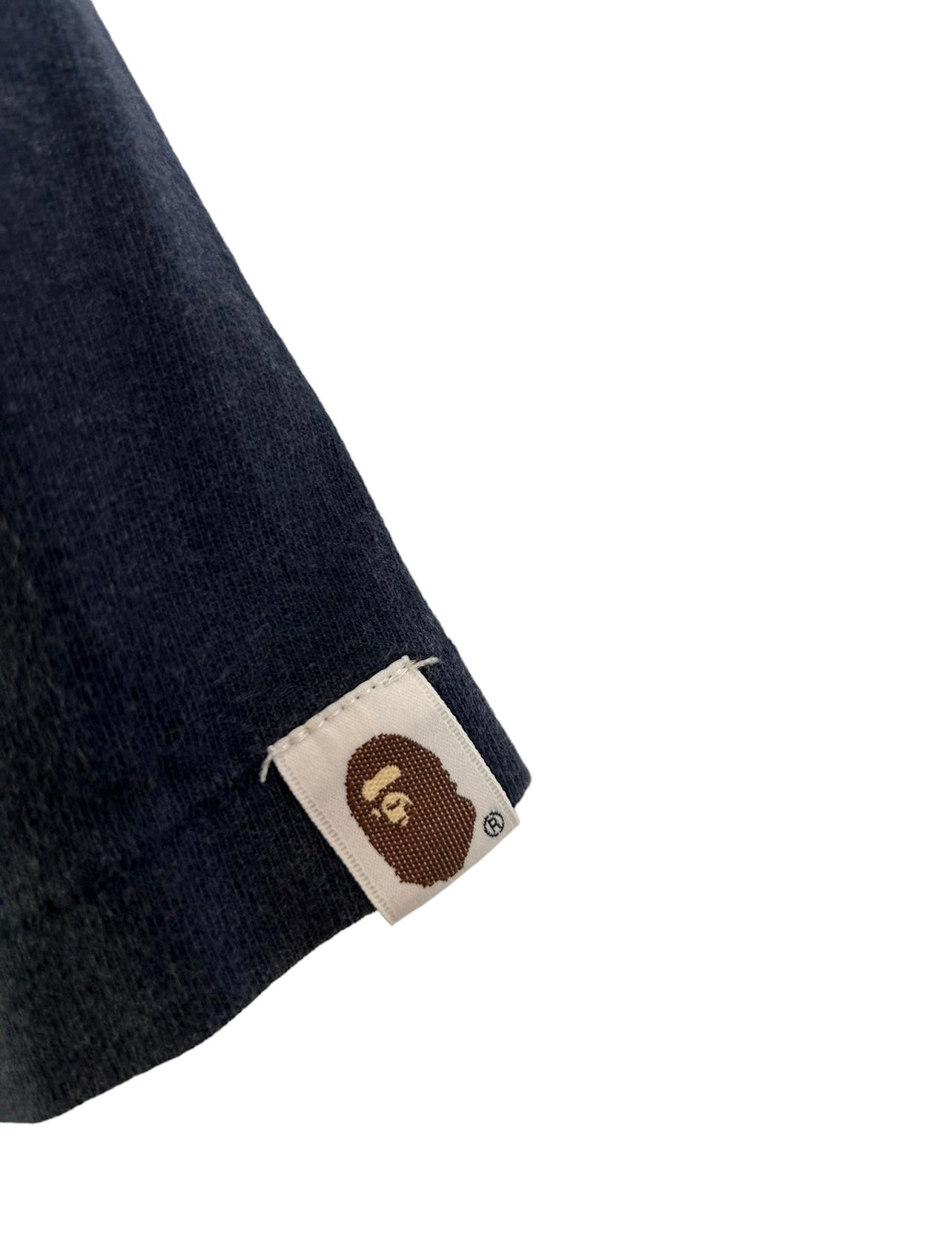 Bape Circle Logo Print T-Shirts Size: L