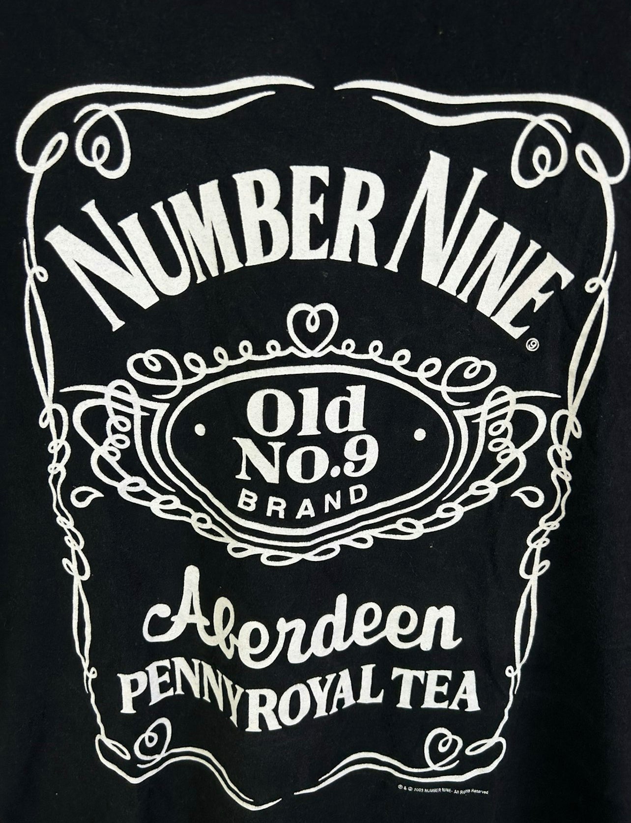 Number Nine Old No.9 Print T-Shirt