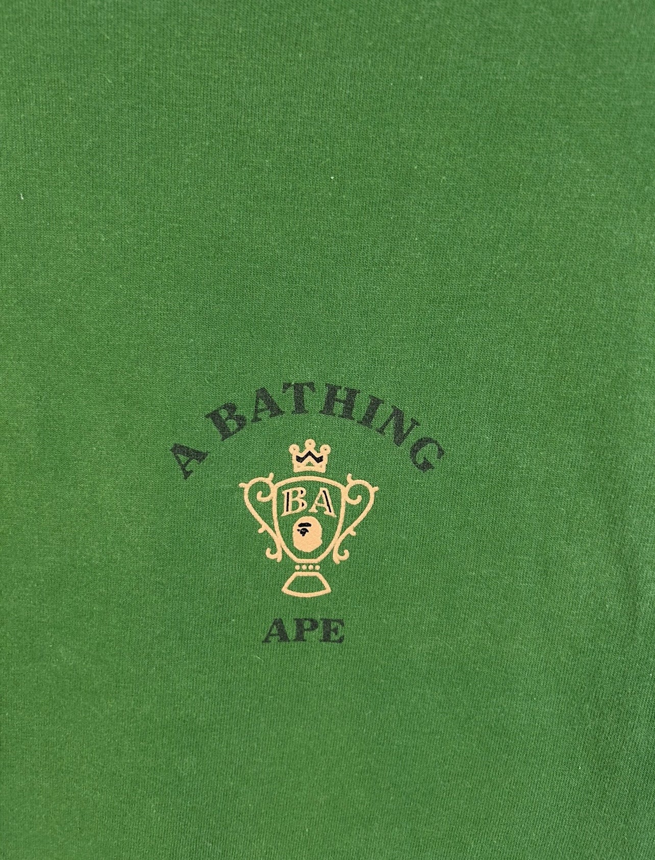 OG Bape Trophy Print T-Shirt Size: M