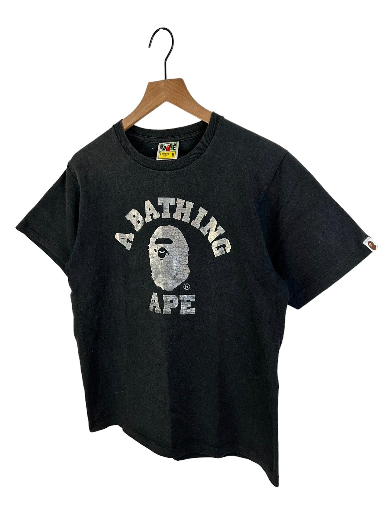 Bape Glitter Collage Logo Print T-Shirt Size: M