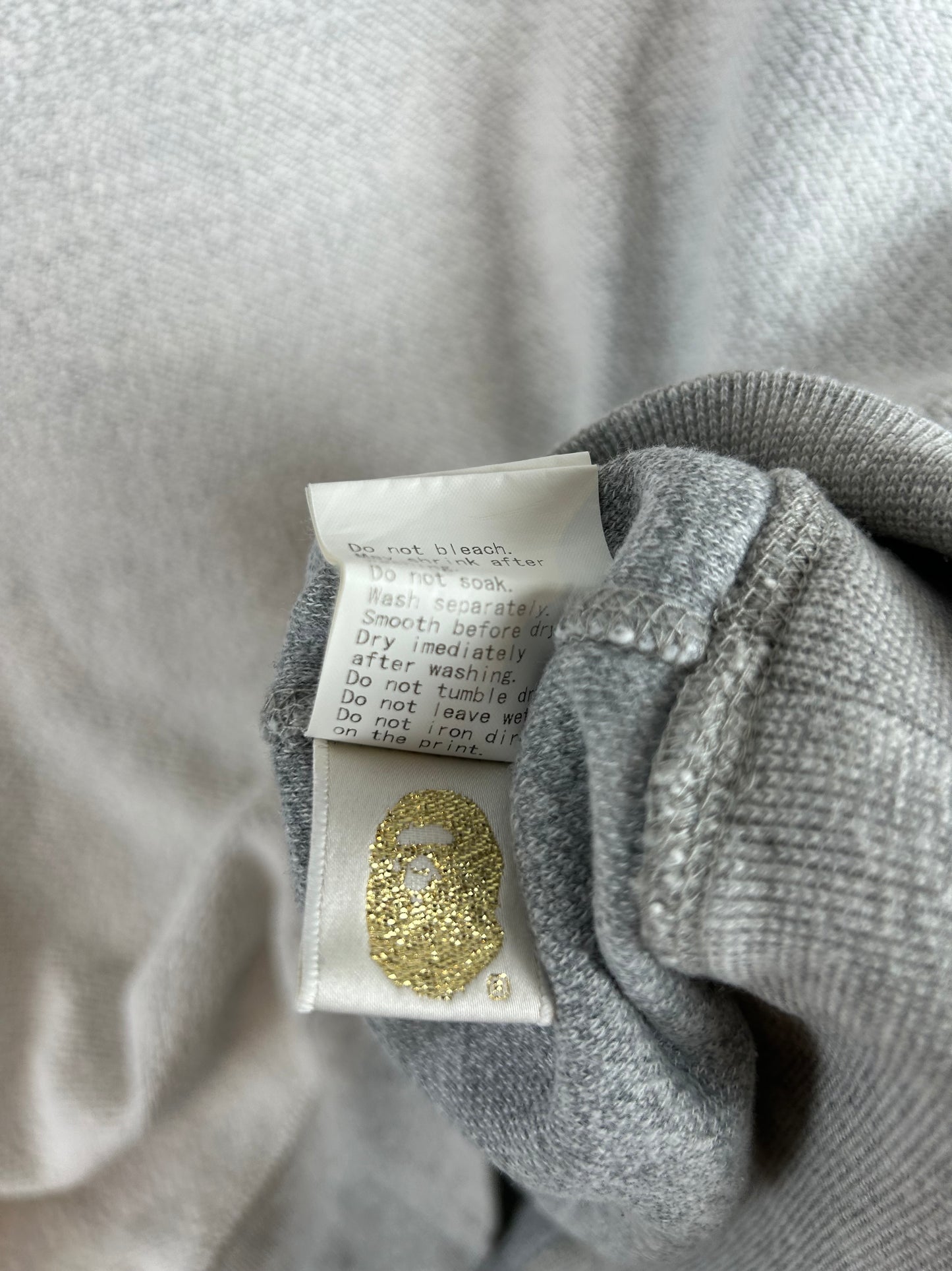 Bape Logo Print Sweatshirt