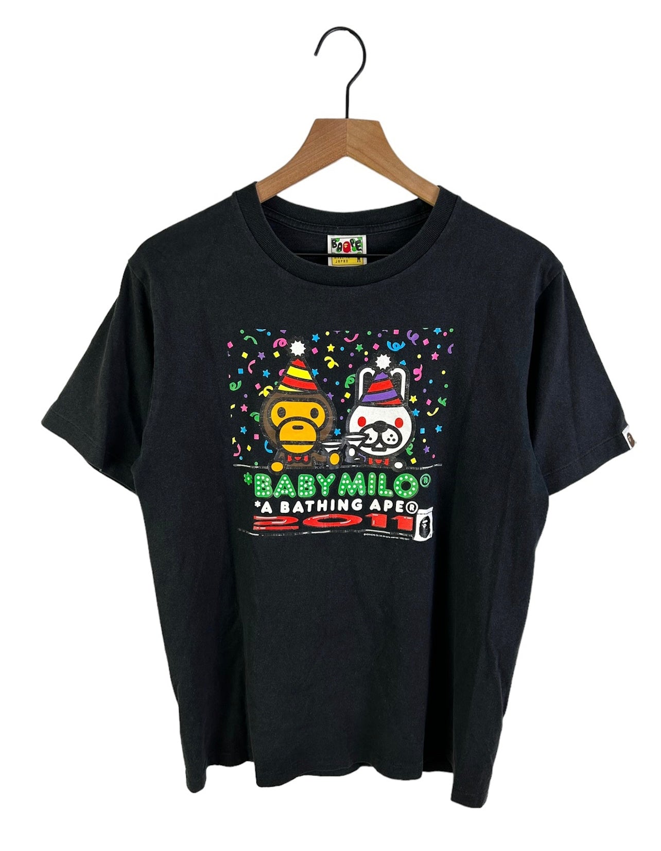 2011 Bape Milo Print T-Shirts