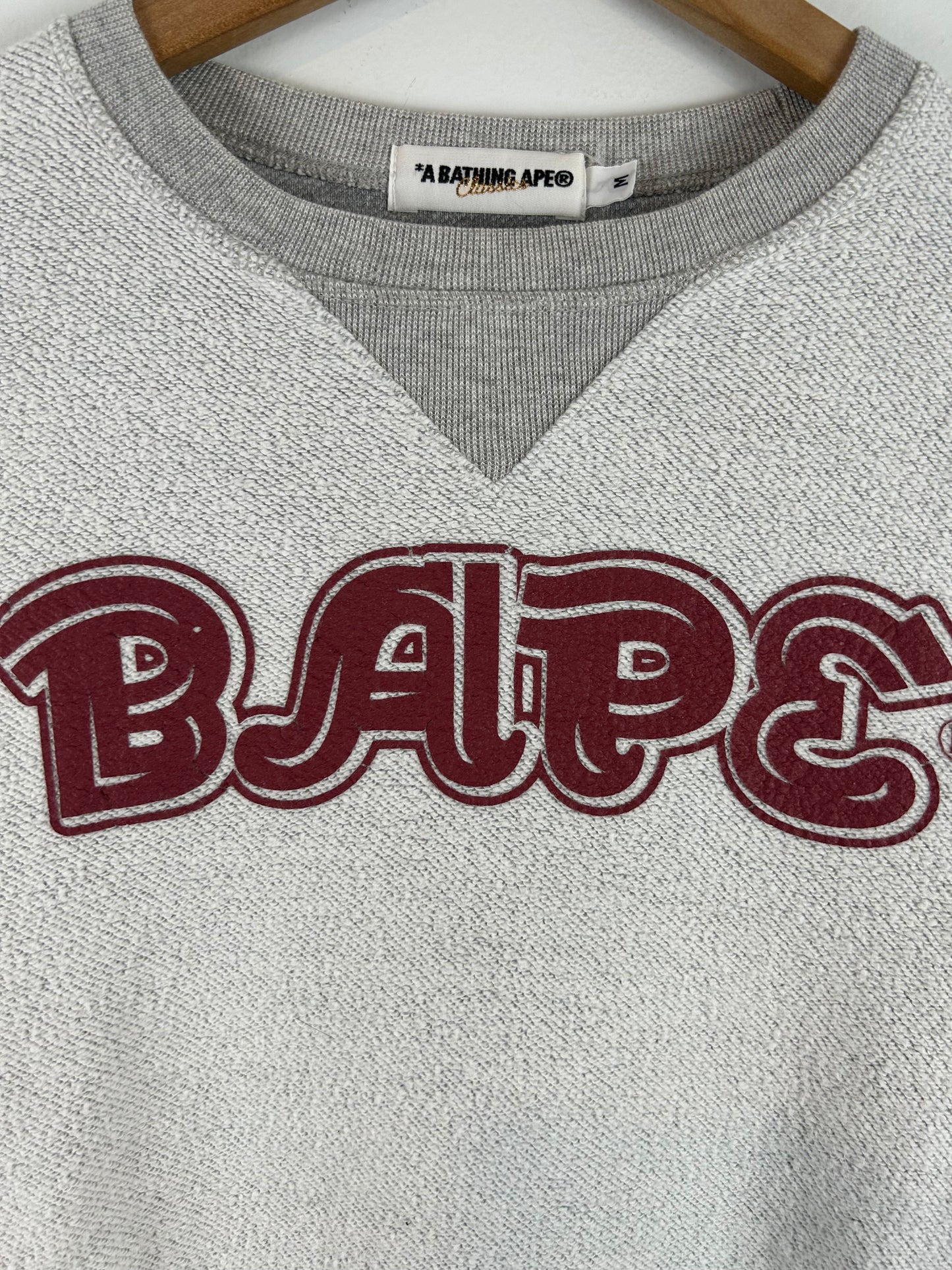 Bape Logo Print Sweatshirt