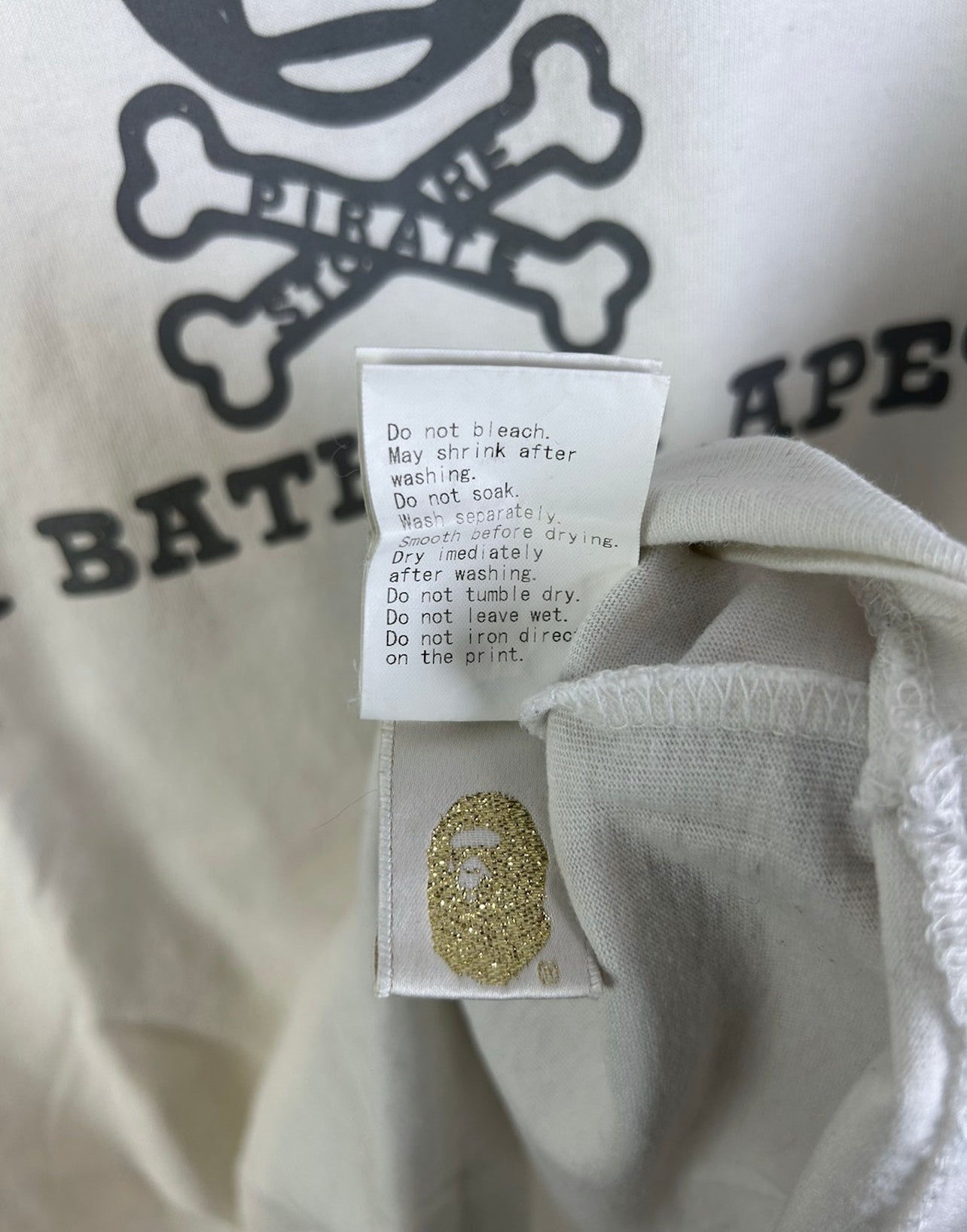 Bape Baby Milo Print T-Shirts Size: S