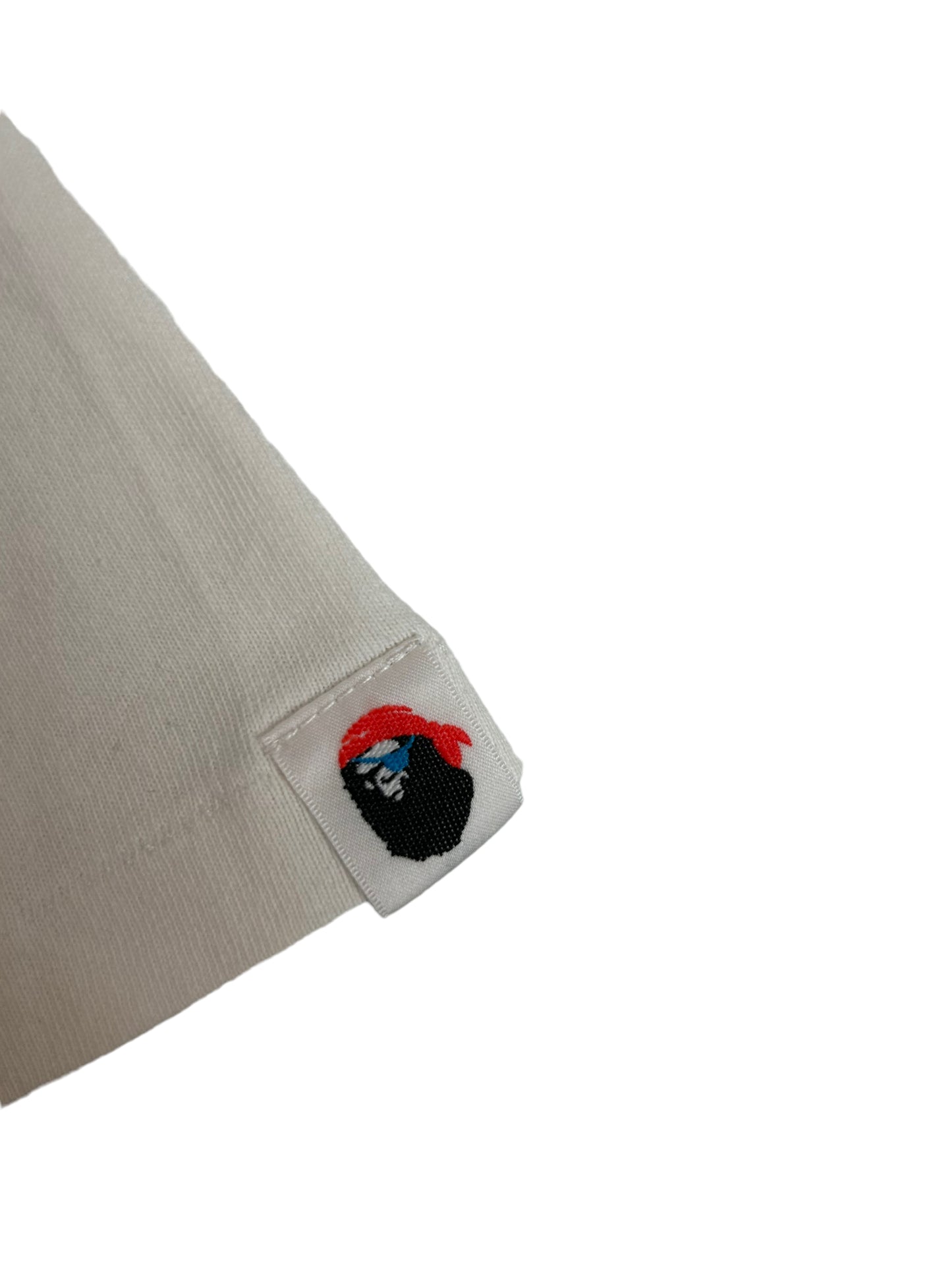 Bape Pirates Head Logo Print T-Shirt Size: M