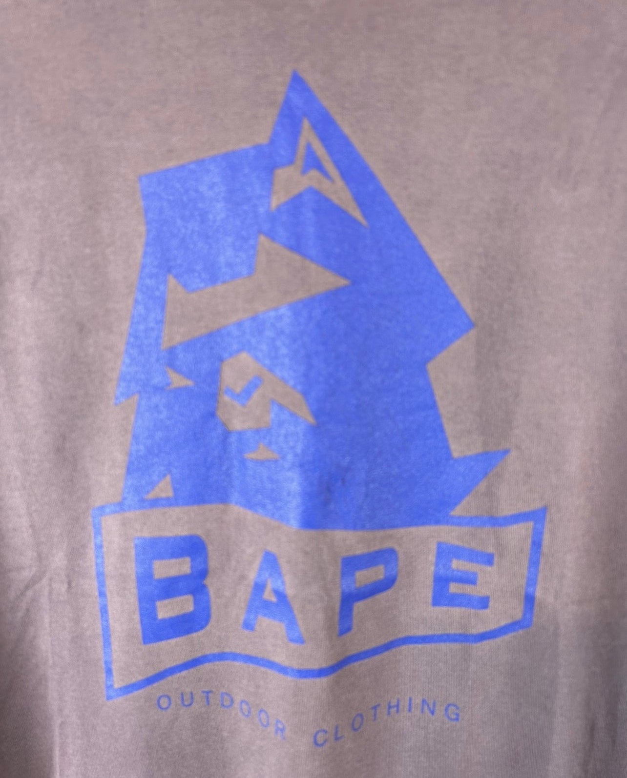 Bape Logo Print T-Shirts