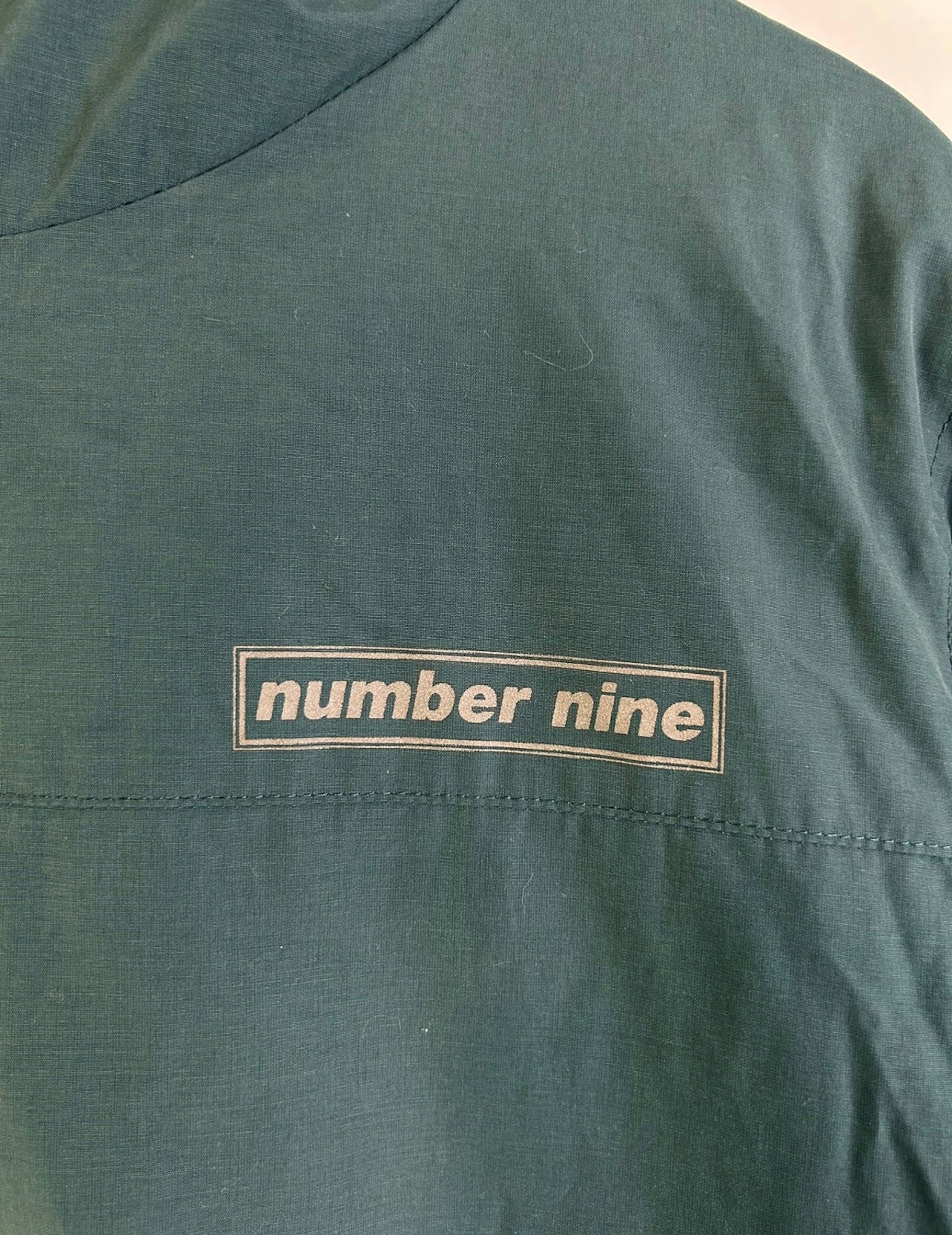 Number Nine Logo Puffer Jacket