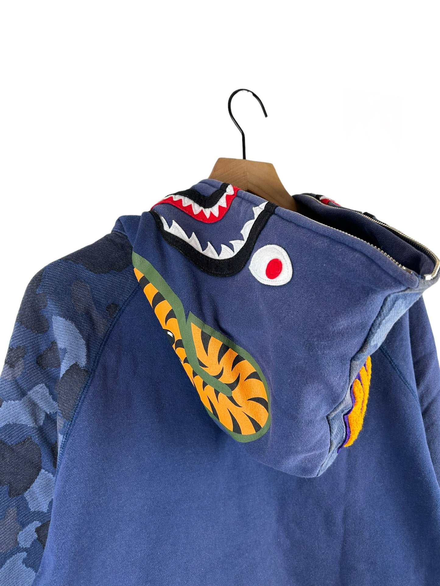 OG Bape Camo Shark Hoodie