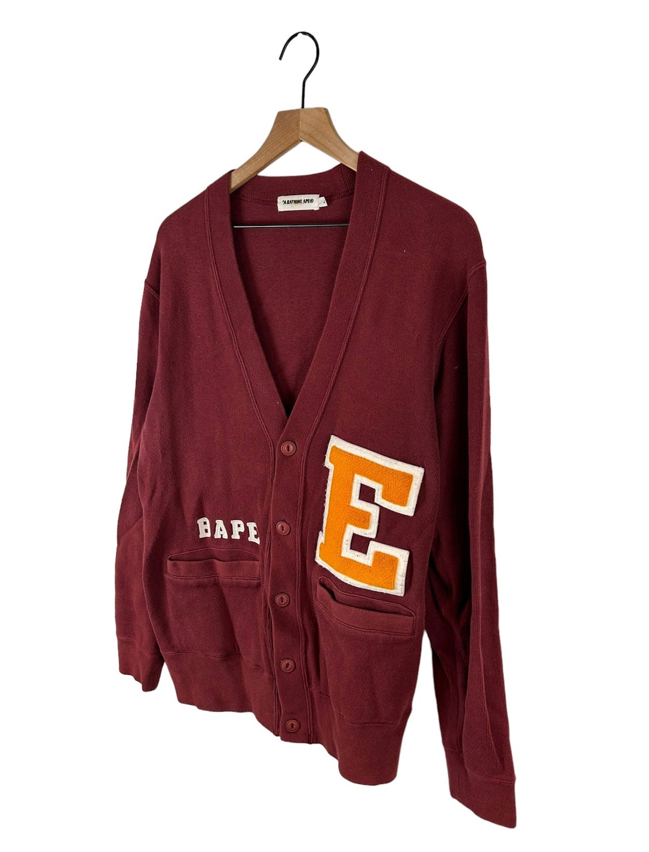 OG Bape Patch Button Cardigan Size: L