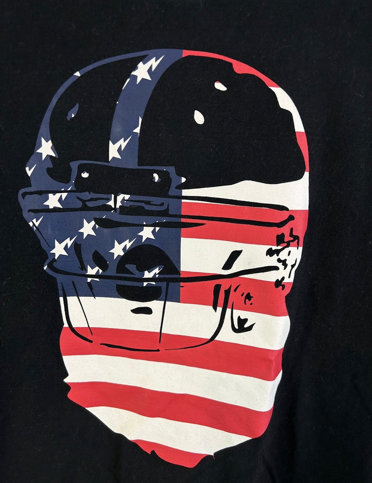 Bape Big Head National Flag Logo L/S T-Shirt