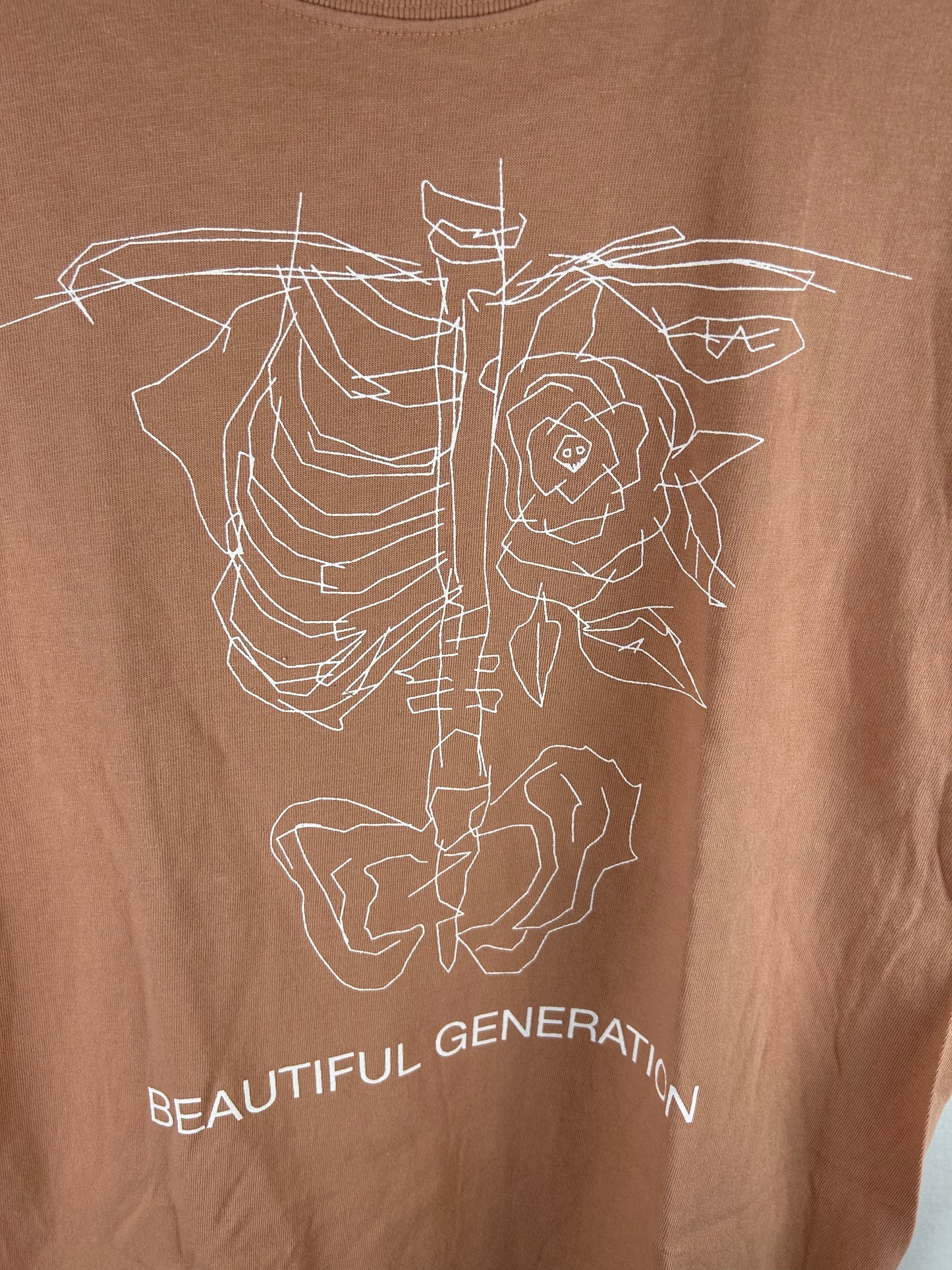 Number Nine Beautiful Generation Graphic Print T-Shirt Size: 2