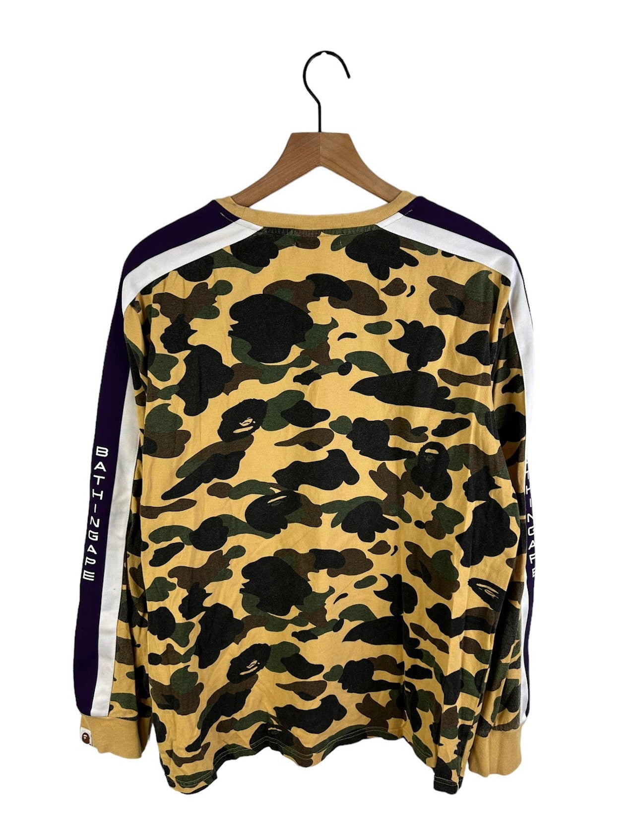Bape 1st Camo L/S T-Shirt Size: X-Large