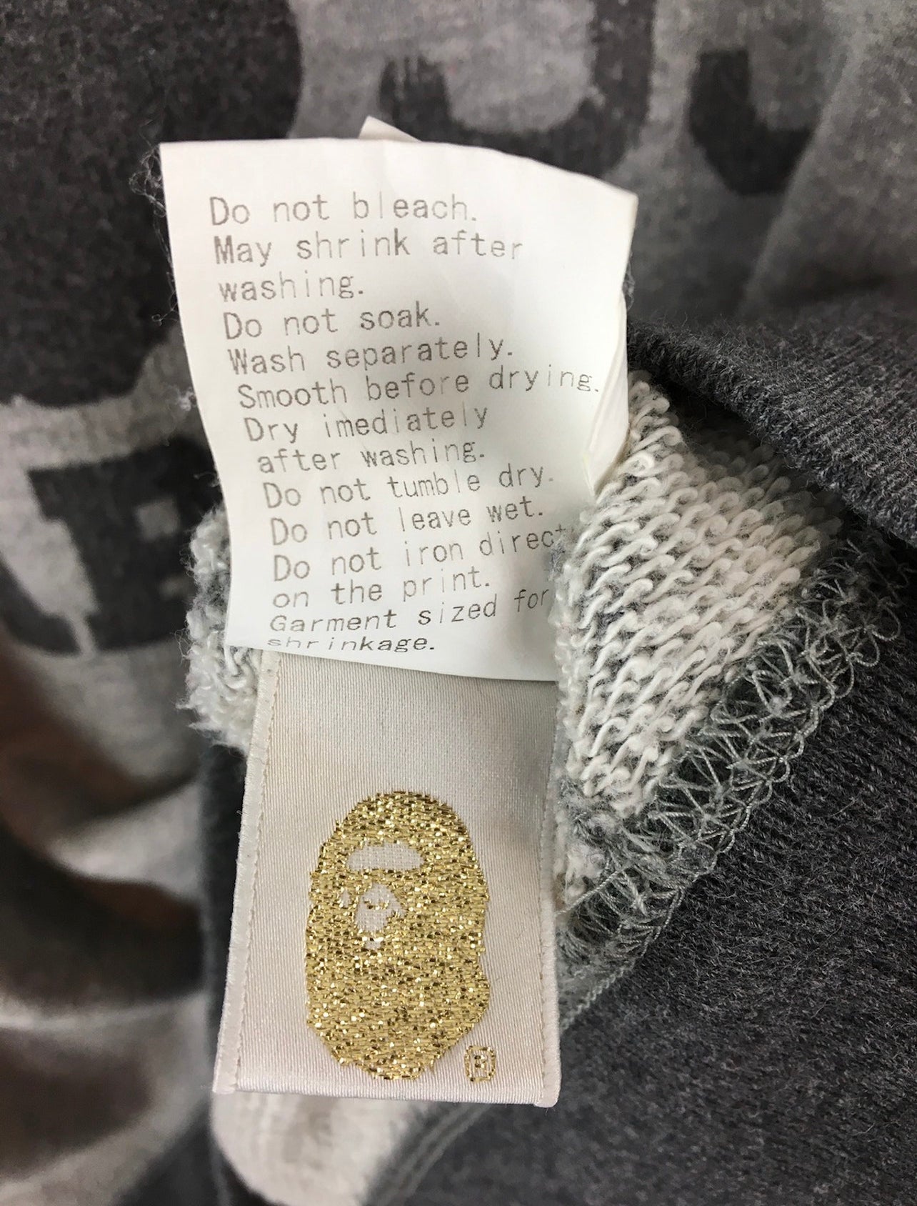 OG Bape Collage Logo Sweatshirts Size: M