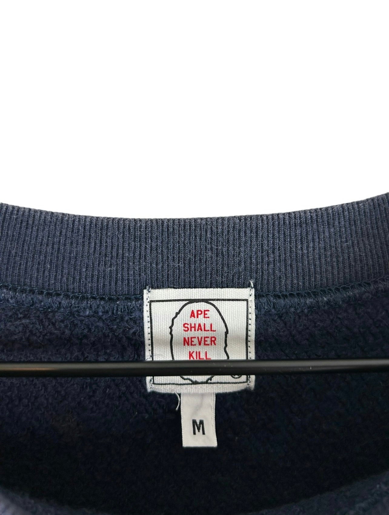 OG Bape Bling Head Logo Print Sweatshirts Size: M
