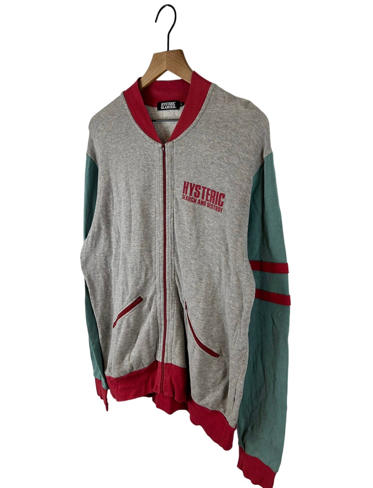 Hysteric Glamour Back Print Zip Blouson Size: L