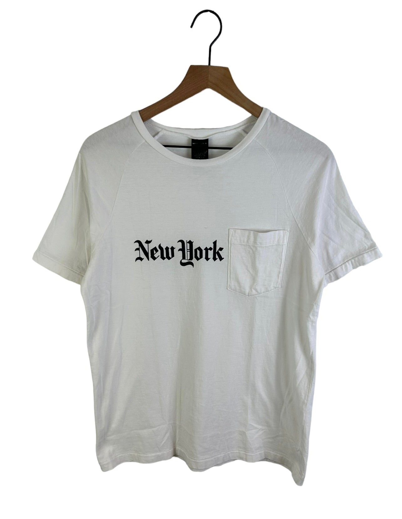 Number Nine New York Print Logo T-Shirt Size: M